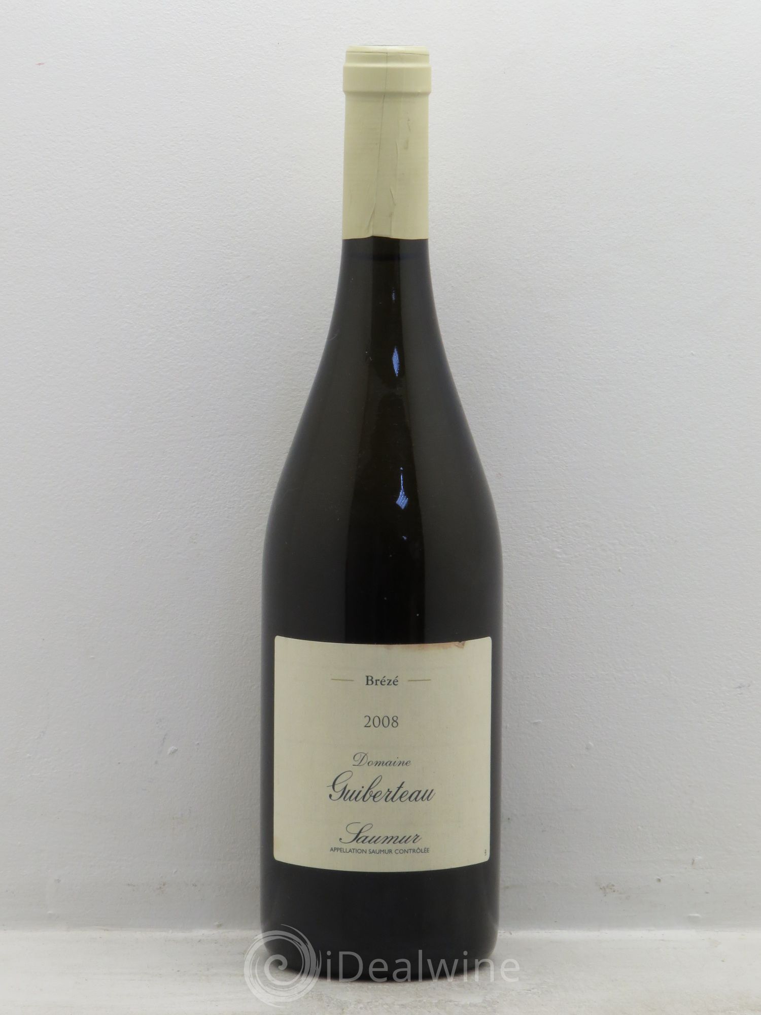 Saumur Brézé Domaine Guiberteau 2008 - Lot de 1 bouteille - 0