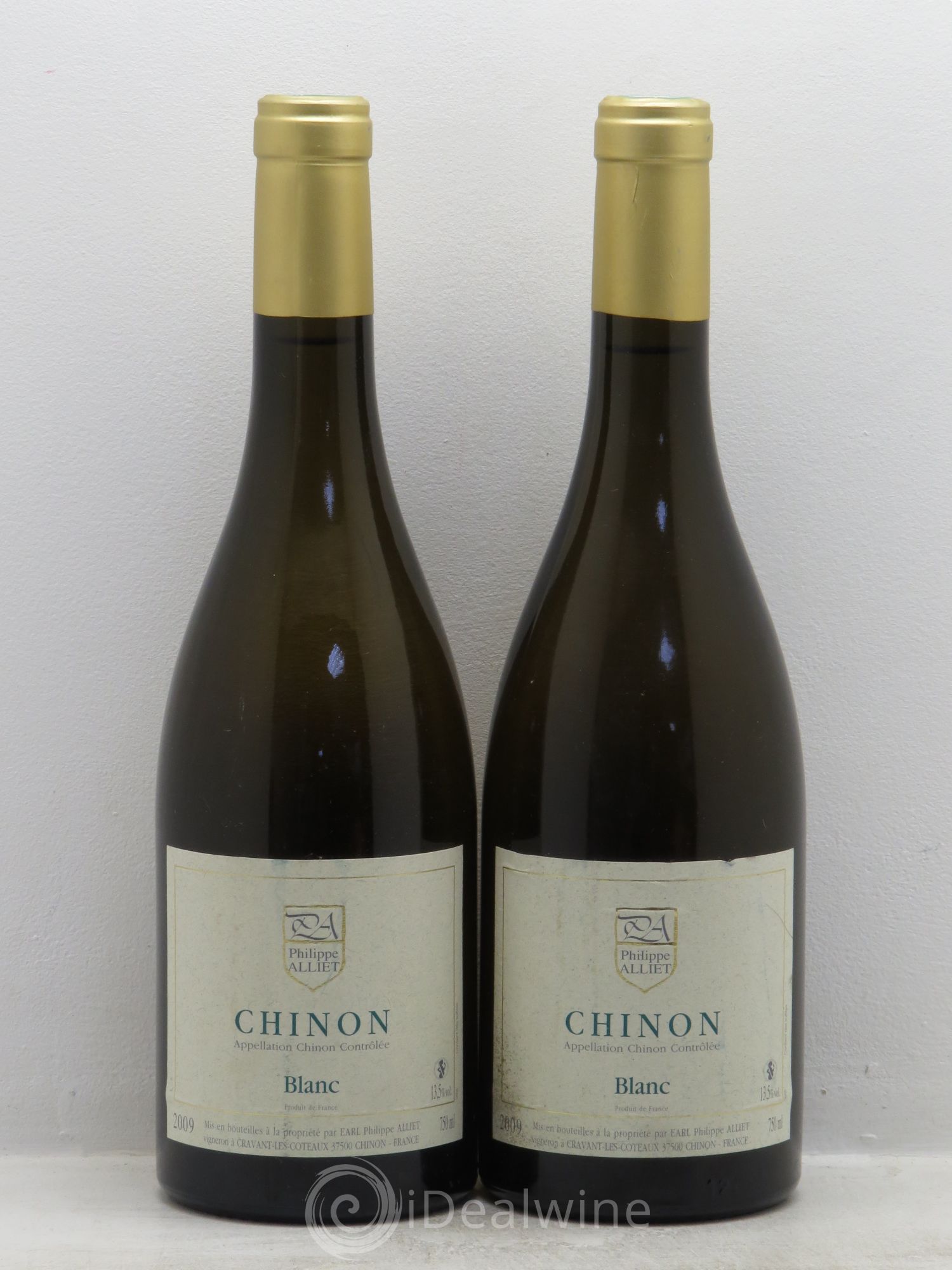 Chinon Alliet 2009 - Posten von 2 Flaschen - 0