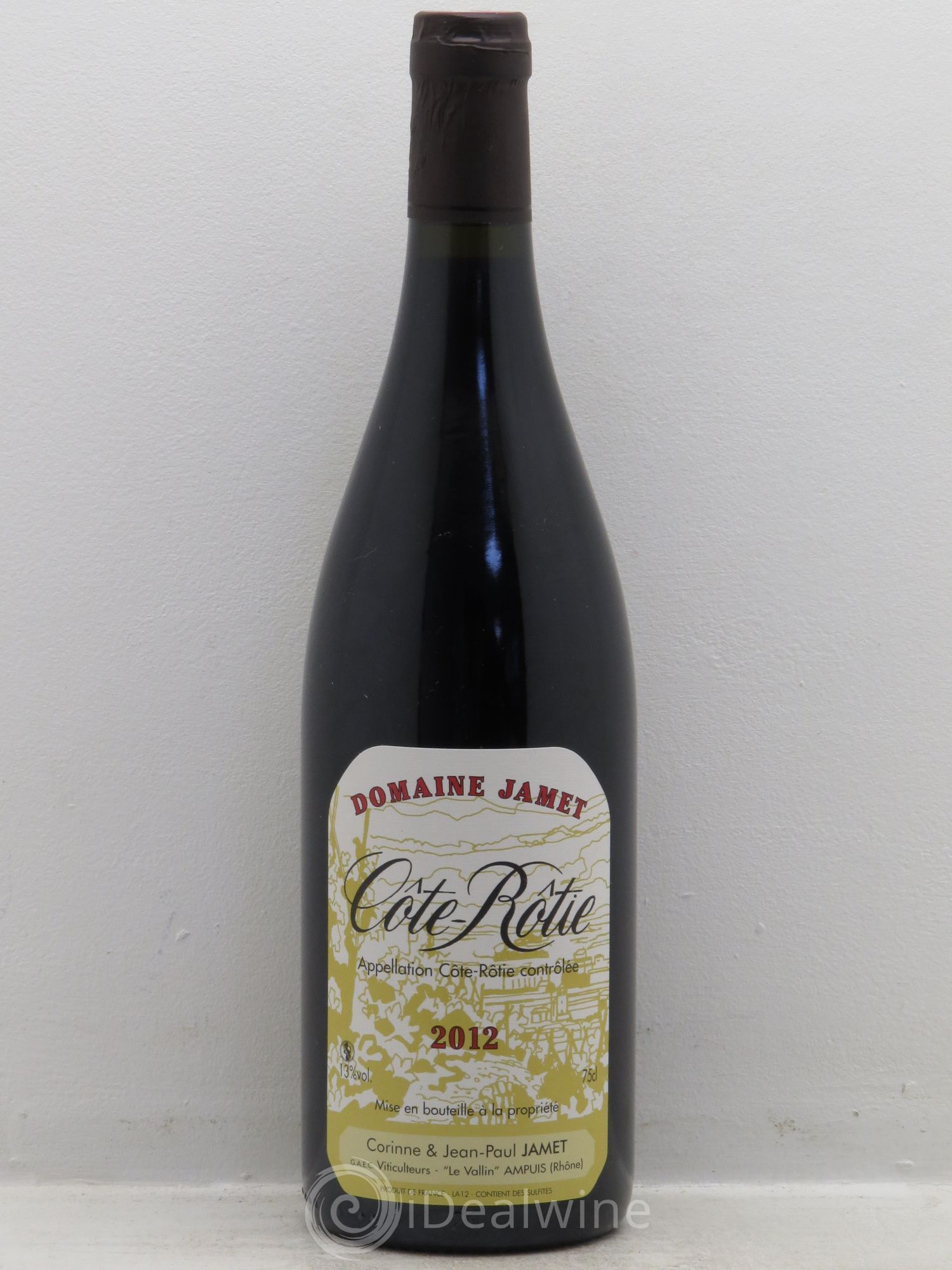 Côte-Rôtie Jamet (Domaine) 2012 - Lot de 1 bouteille - 0