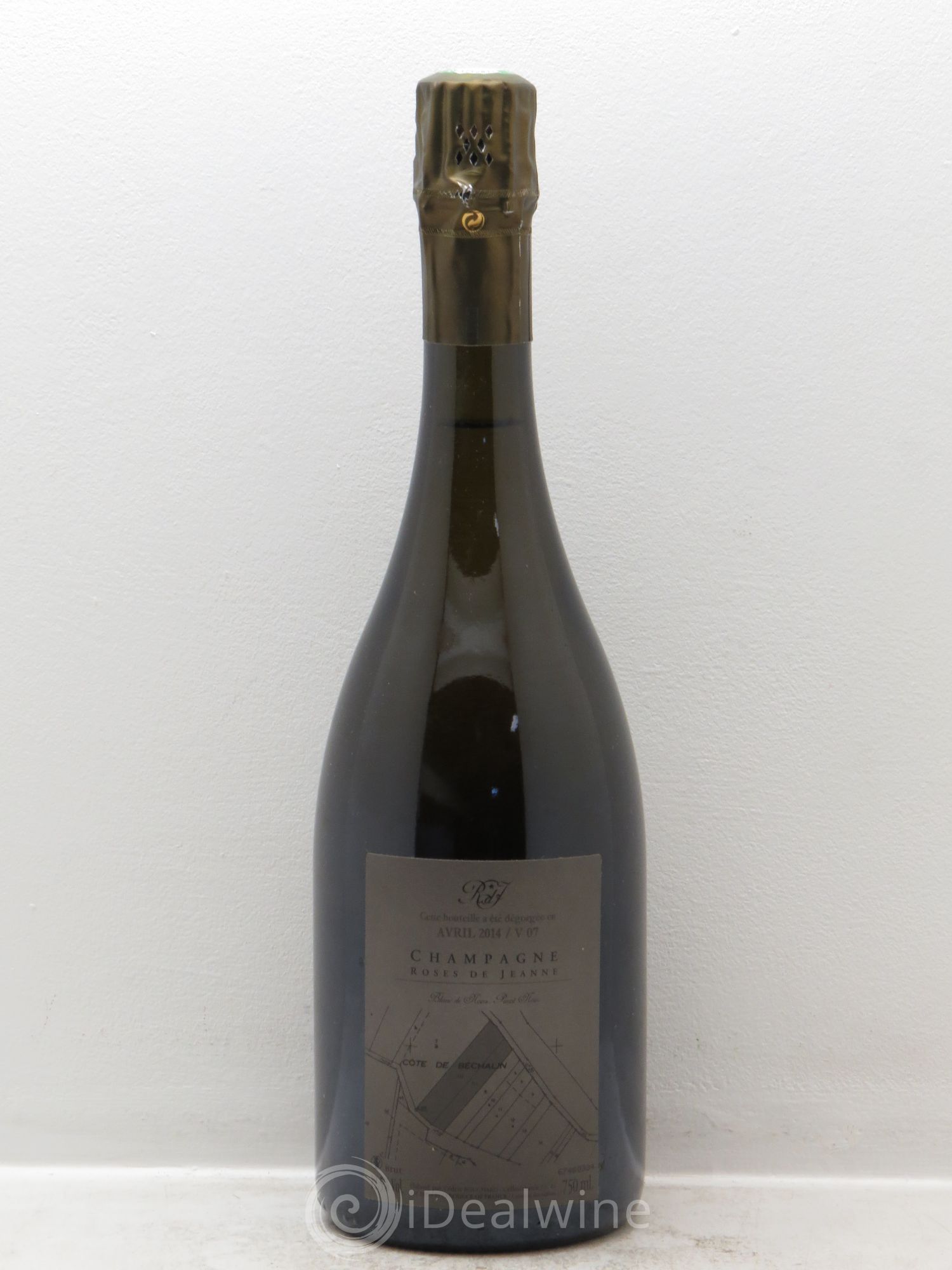 Champagne Roses de Jeanne Côte de Bechalin (sans prix de réserve) 2007 - Posten von 1 Flasche - 0
