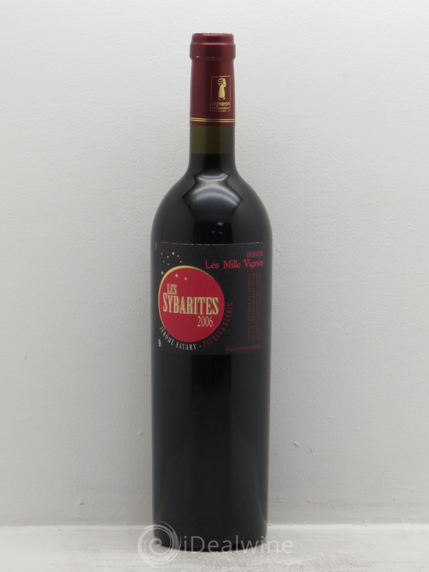 Fitou Champ des Soeurs les Sybarites Domaine des milles vignes Jérome Savary (sans prix de réserve) 2006 - Posten von 1 Flasche - 0