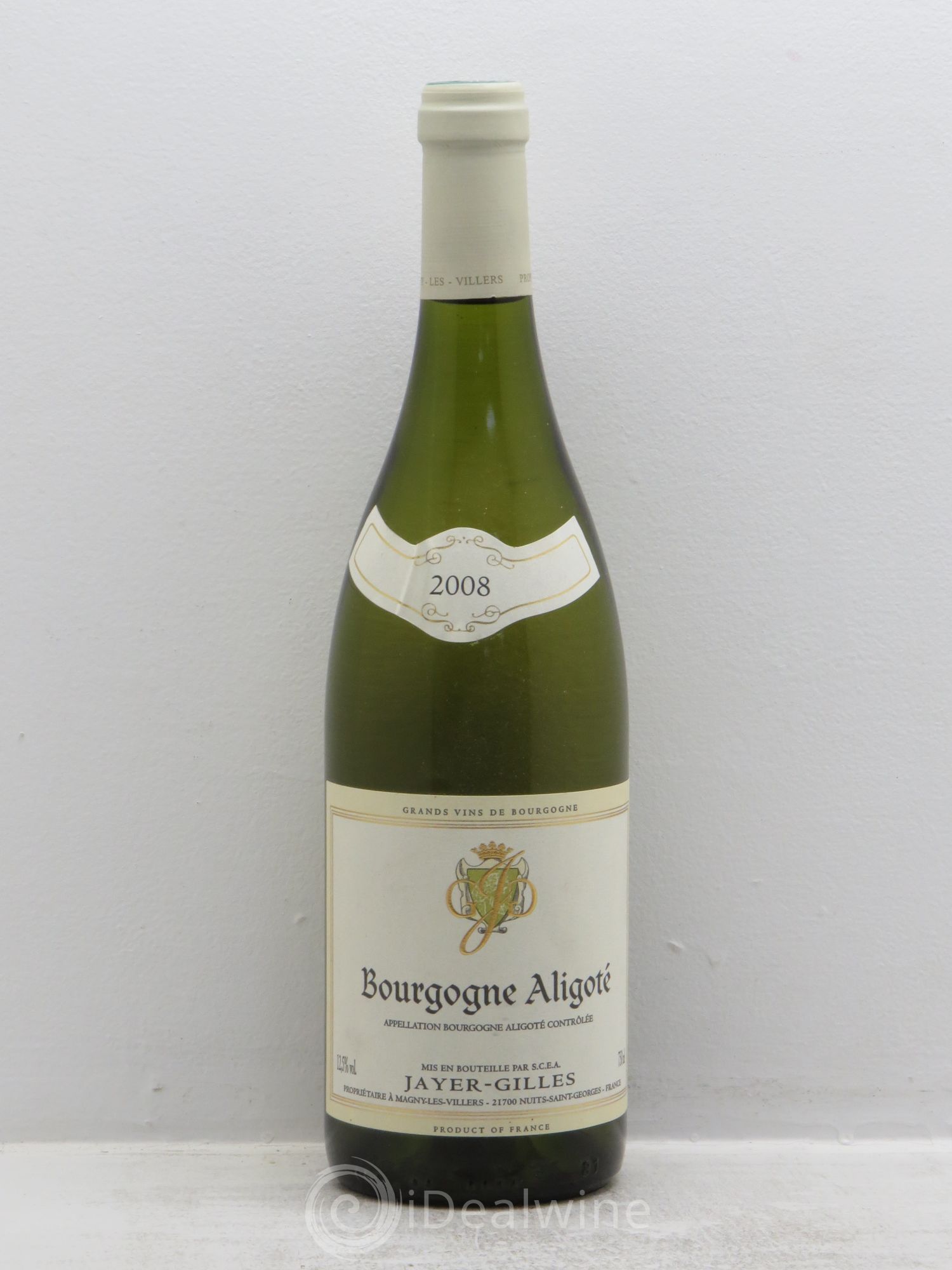 Bourgogne Aligoté Jayer Gilles (sans prix de réserve) 2008 - Posten von 1 Flasche - 0