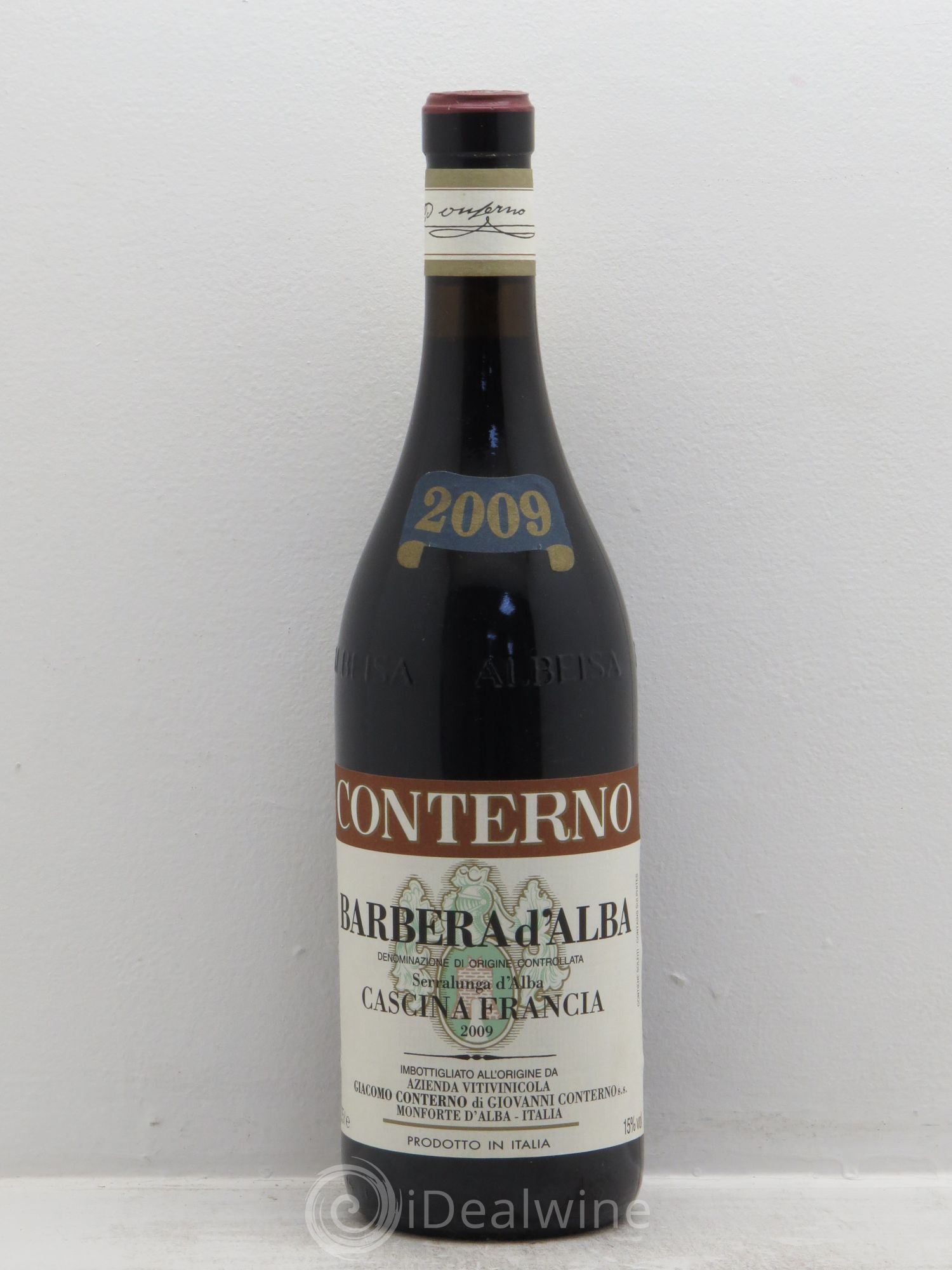 Barbera d'Alba DOC Giacomo Conterno 2009 - Lot de 1 bouteille - 0