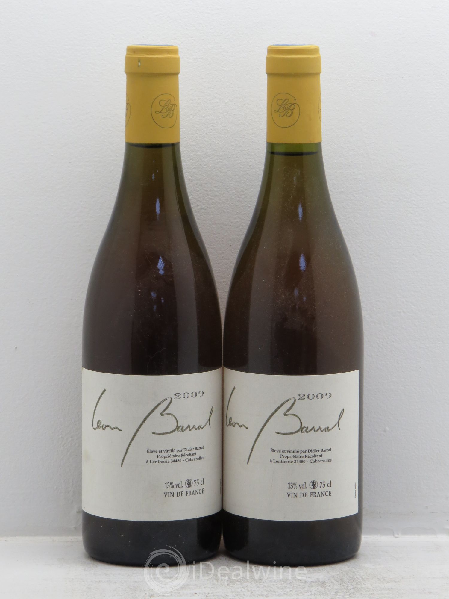 Vin de France Léon Barral 2009 - Posten von 2 Flaschen - 0