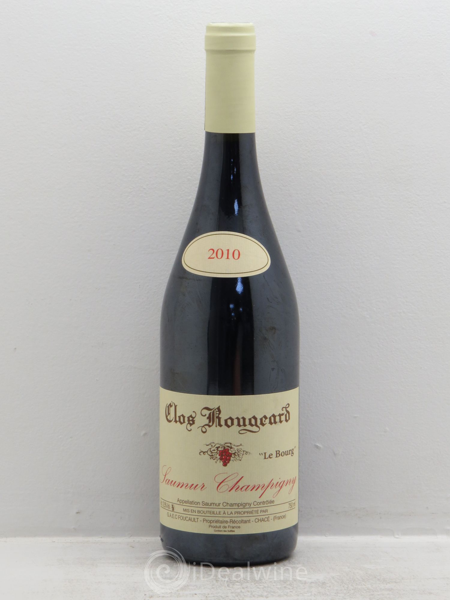 Saumur-Champigny Le Bourg Clos Rougeard 2010 - Lot de 1 bouteille - 0