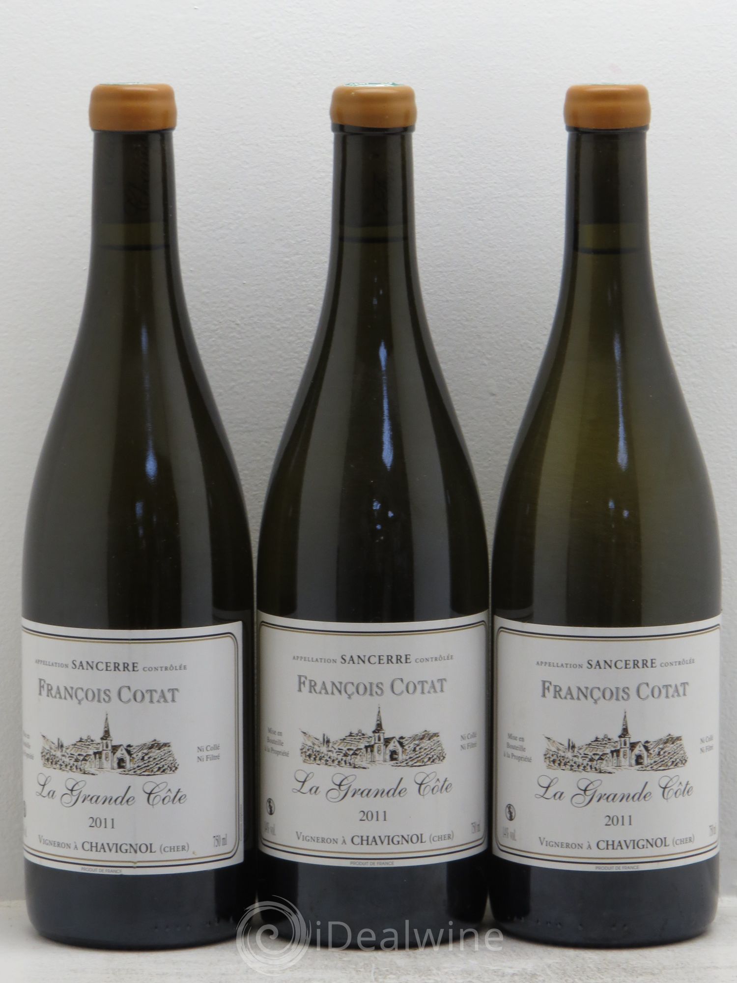 Sancerre La Grande Côte François Cotat 2011 - Lot de 3 bouteilles - 0