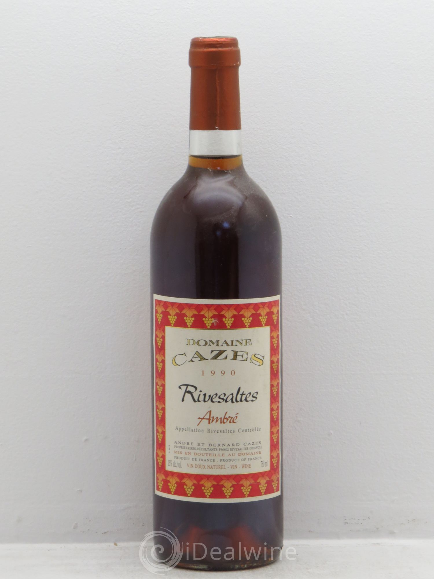 Rivesaltes Tuile Cazes (sans prix de réserve) 1990 - Posten von 1 Flasche - 0