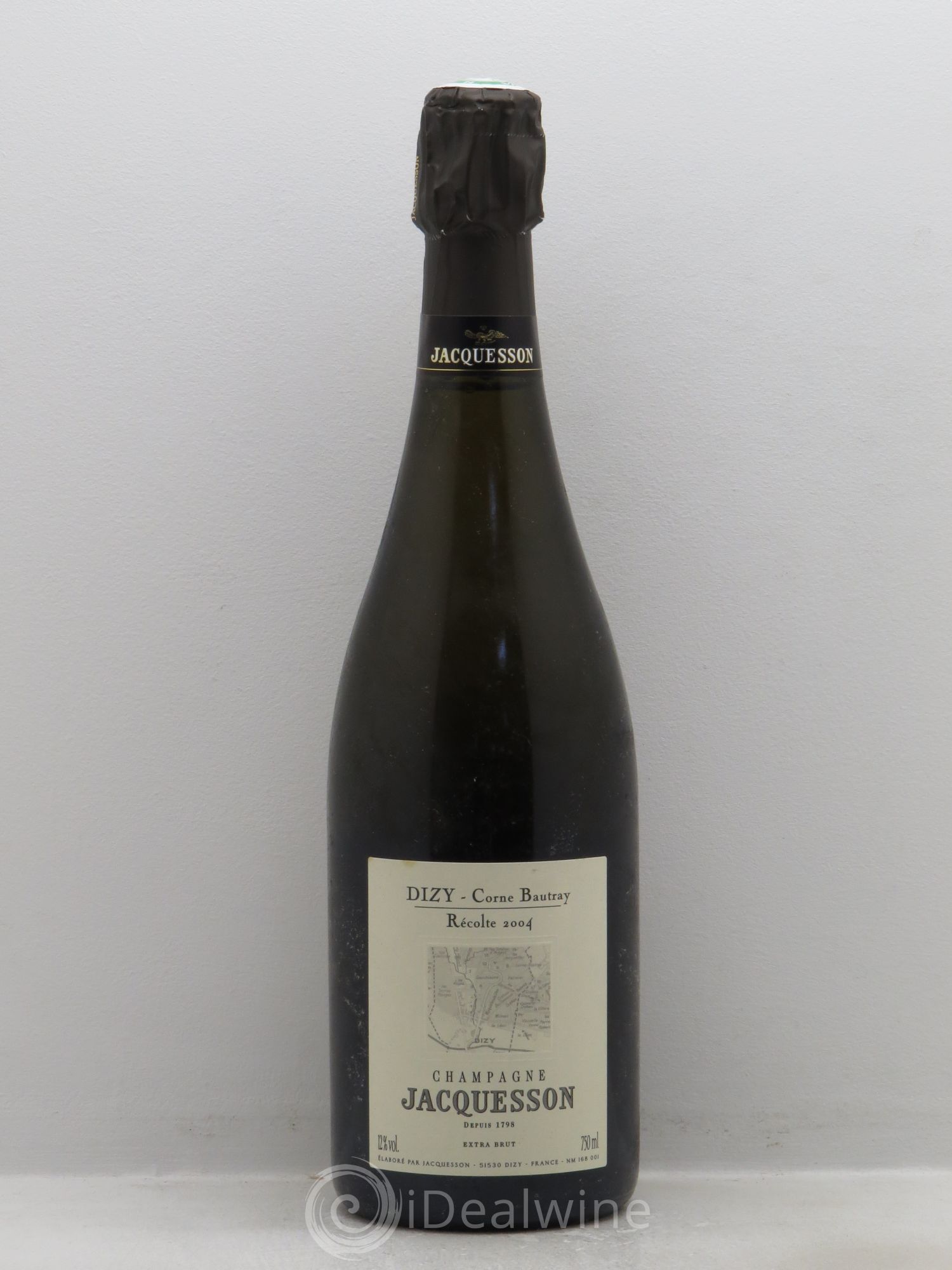 Dizy Corne Bautray Extra-Brut Jacquesson 2004 - Lot de 1 bouteille - 0