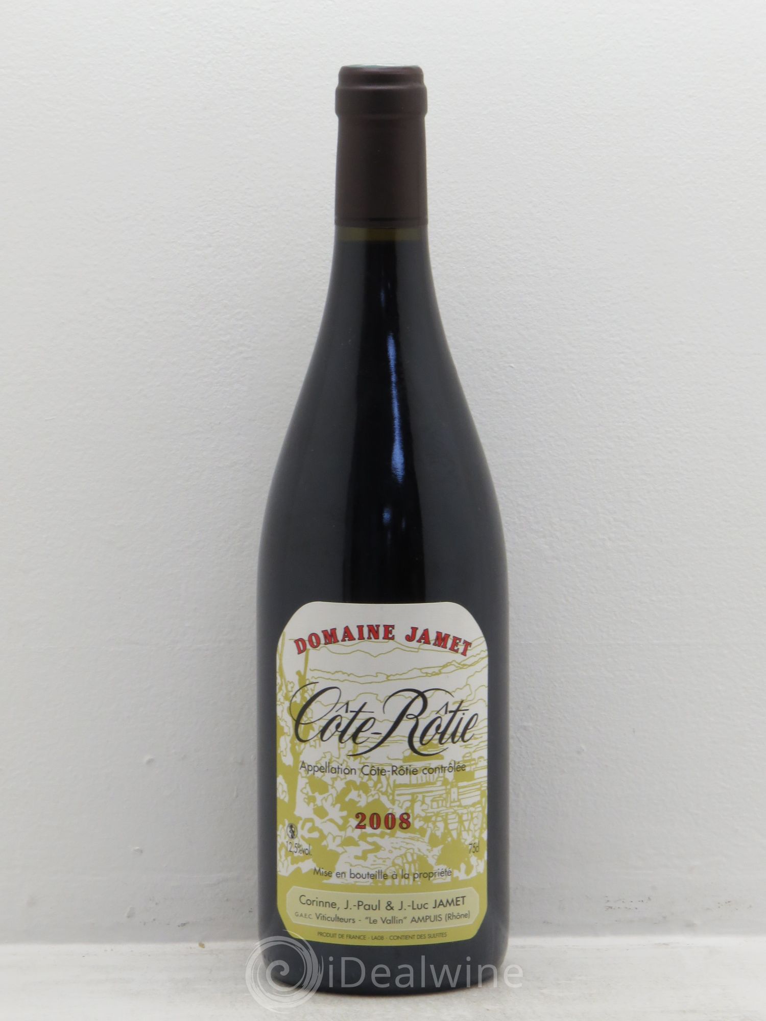 Côte-Rôtie Jamet (Domaine) 2008 - Lot de 1 bouteille - 0