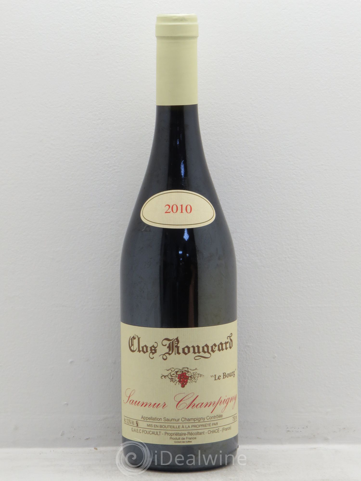 Saumur-Champigny Le Bourg Clos Rougeard 2010 - Lot de 1 bouteille - 0