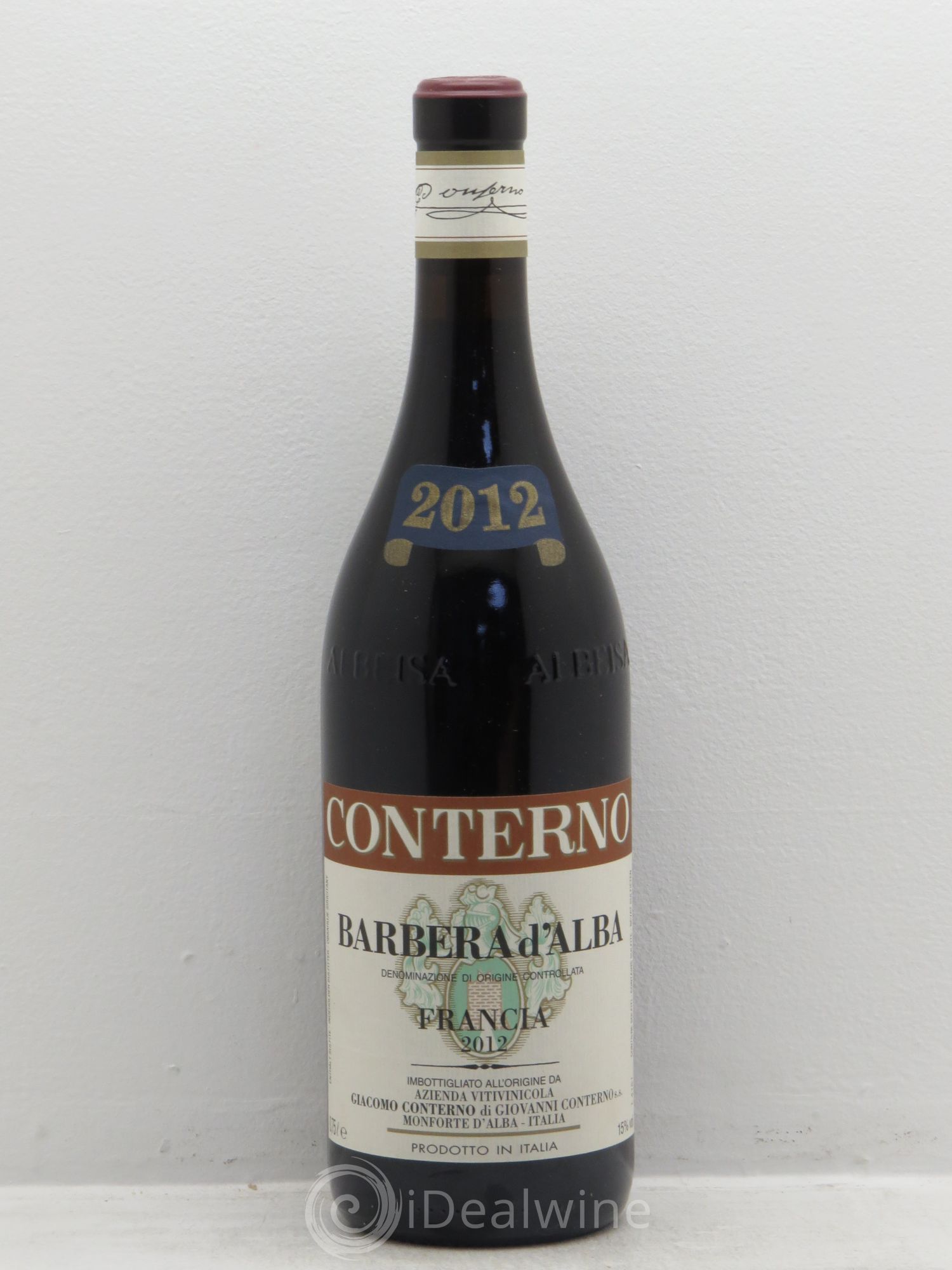 Barbera d'Alba DOC Giacomo Conterno (sans prix de réserve) 2012 - Lot de 1 bouteille - 0