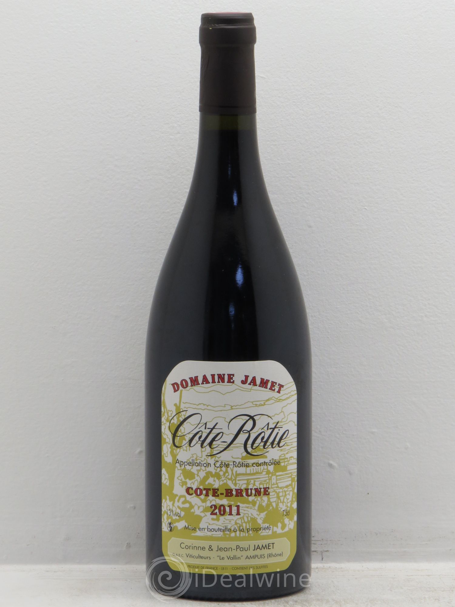 Côte-Rôtie Côte Brune Jamet (Domaine) 2011 - Lot de 1 bouteille - 0