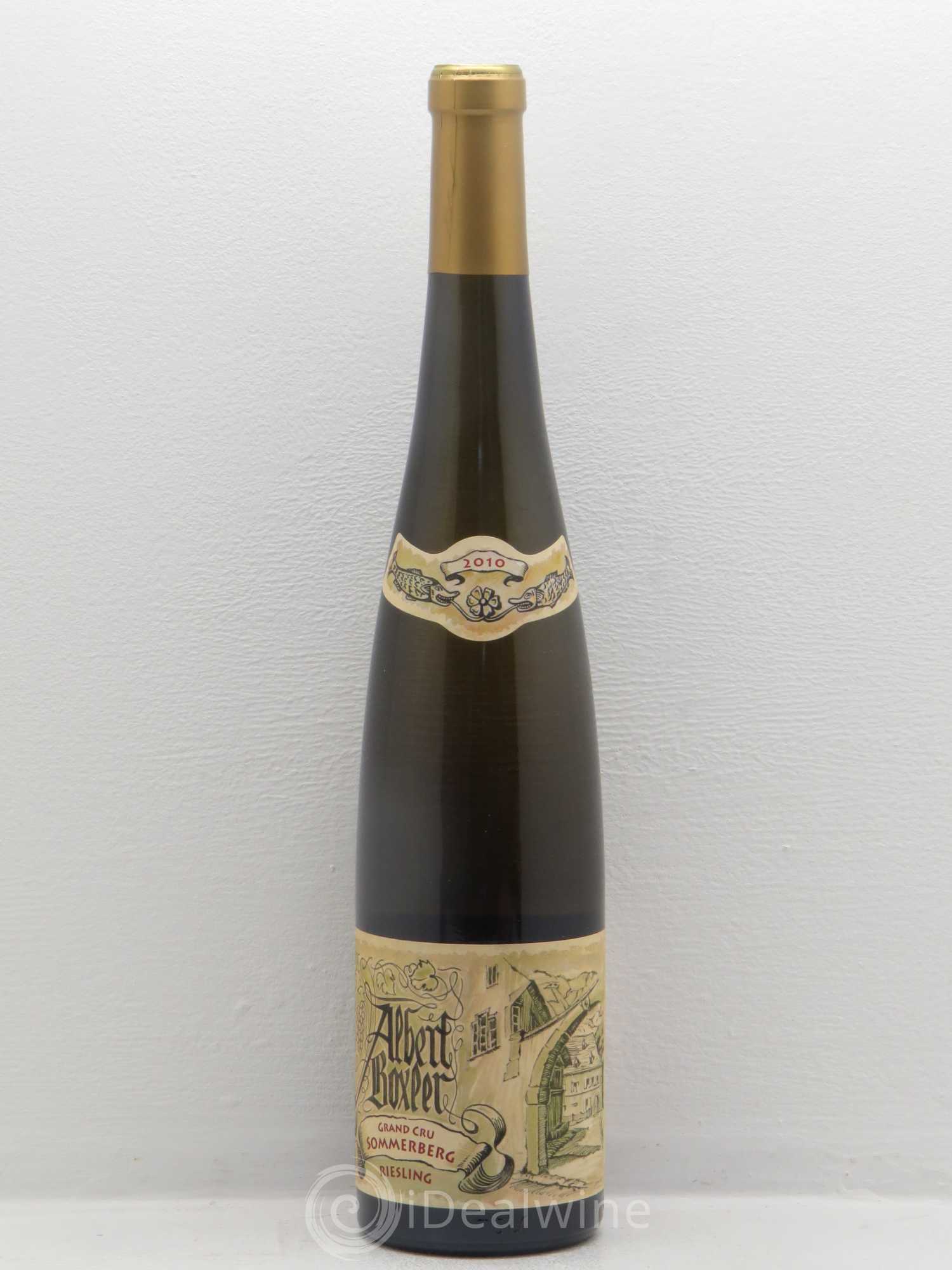 Riesling Grand Cru Sommerberg Albert Boxler 2010 - Posten von 1 Flasche - 0