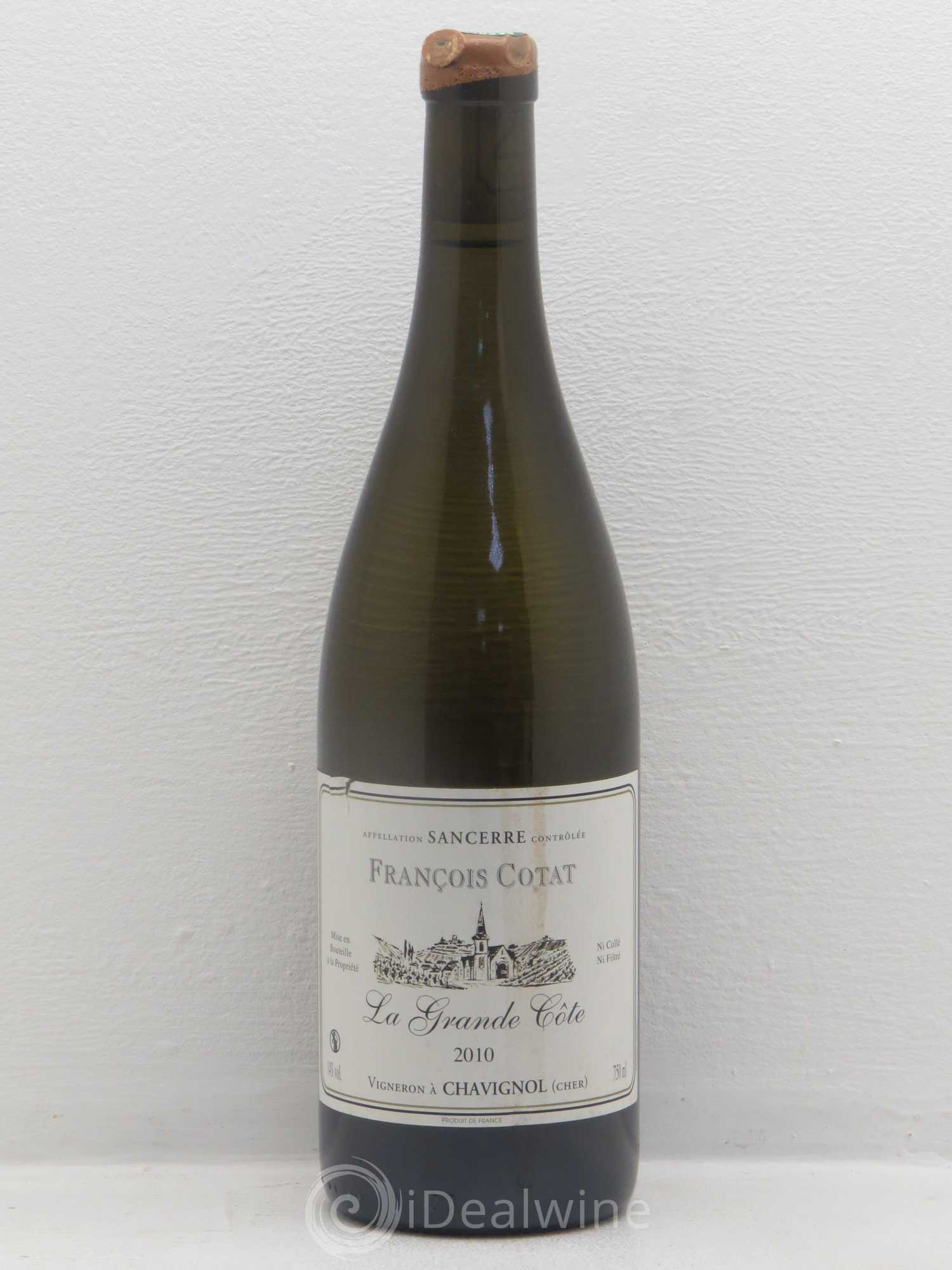 Sancerre La Grande Côte François Cotat 2010 - Lot de 1 bouteille - 0