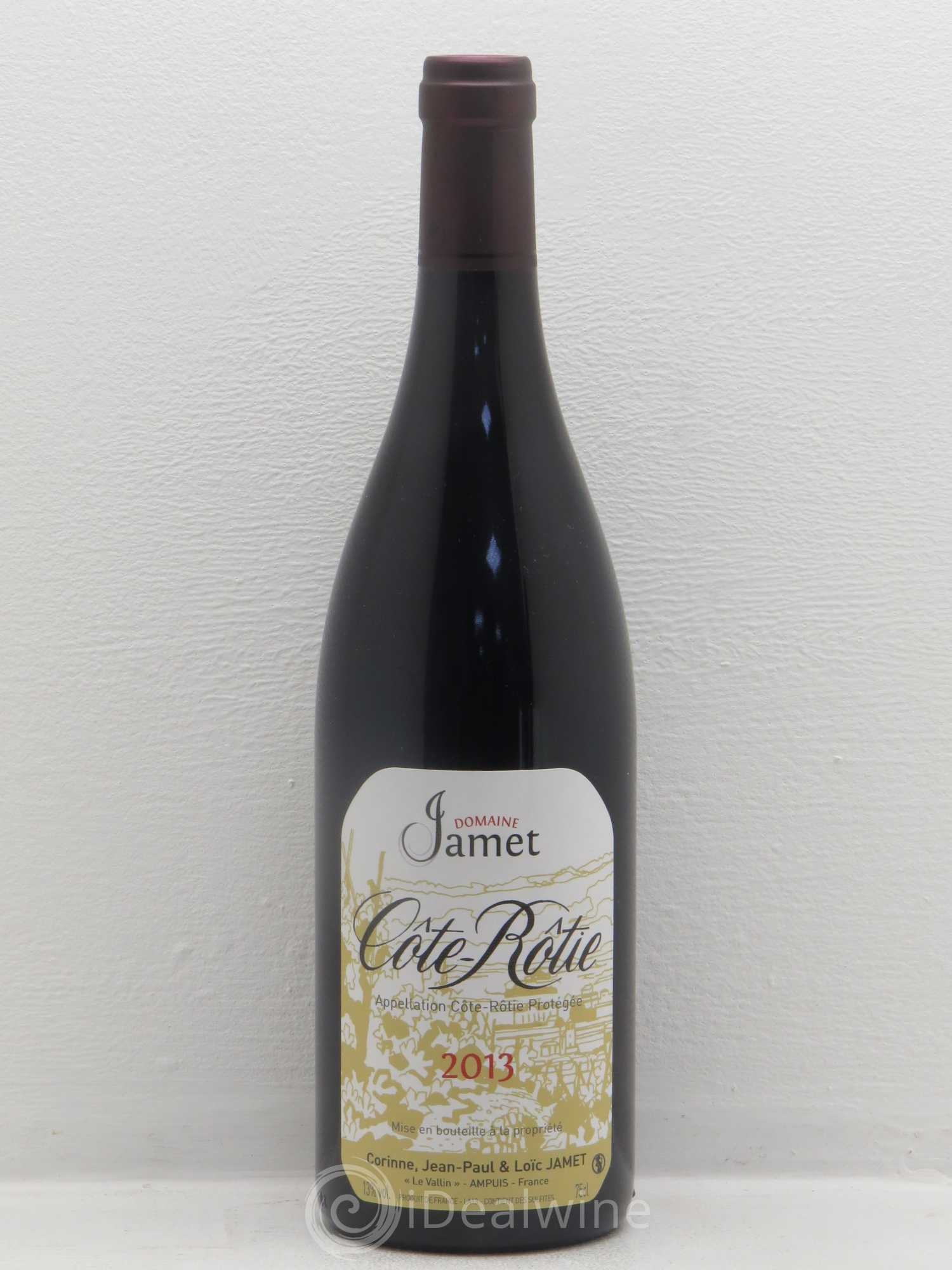 Côte-Rôtie Jamet (Domaine) (sans prix de réserve) 2013 - Lot de 1 bouteille - 0