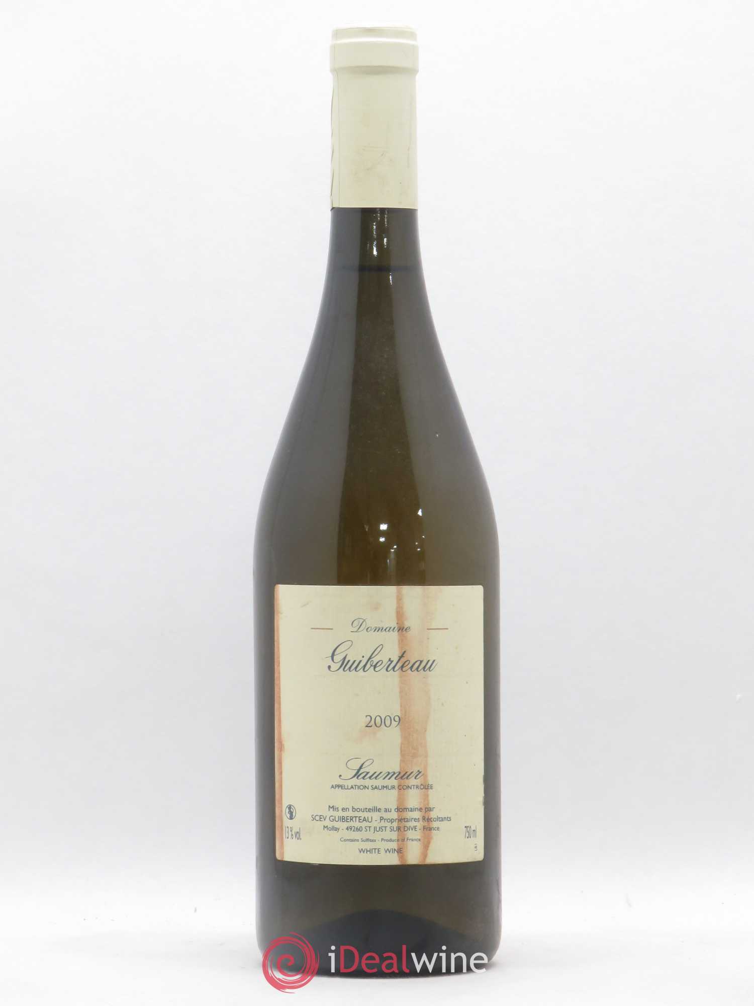 Saumur Domaine Guiberteau 2009 - Lot de 1 bouteille - 0