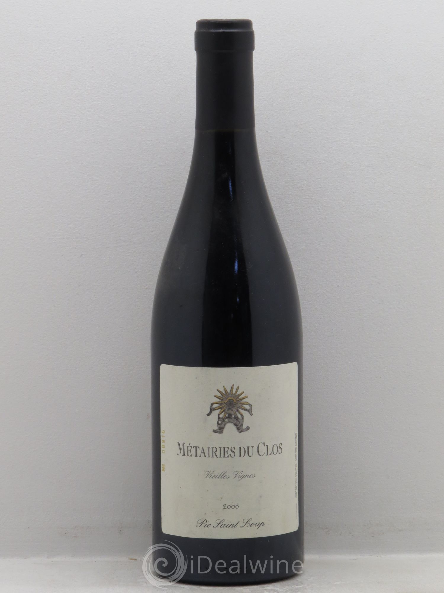 Pic Saint-Loup Les Métairies du Clos Vieilles Vignes Christophe Peyrus et Françoise Julien Vieilles Vignes (sans prix de réserve) 2006 - Lotto di 1 bottiglia - 0