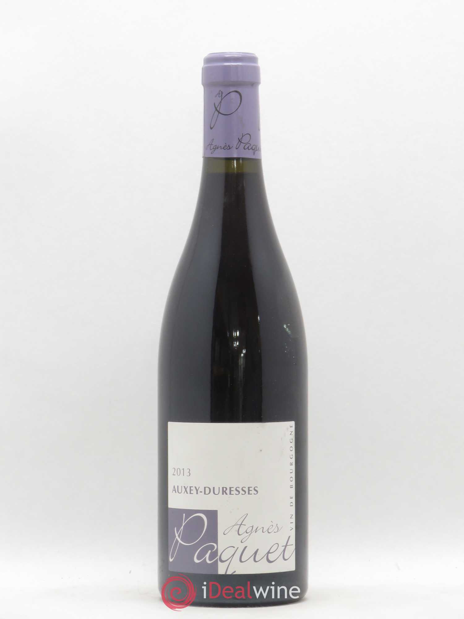 Auxey-Duresses Agnès Paquet (Domaine) 2013 - Lot de 1 bouteille - 0