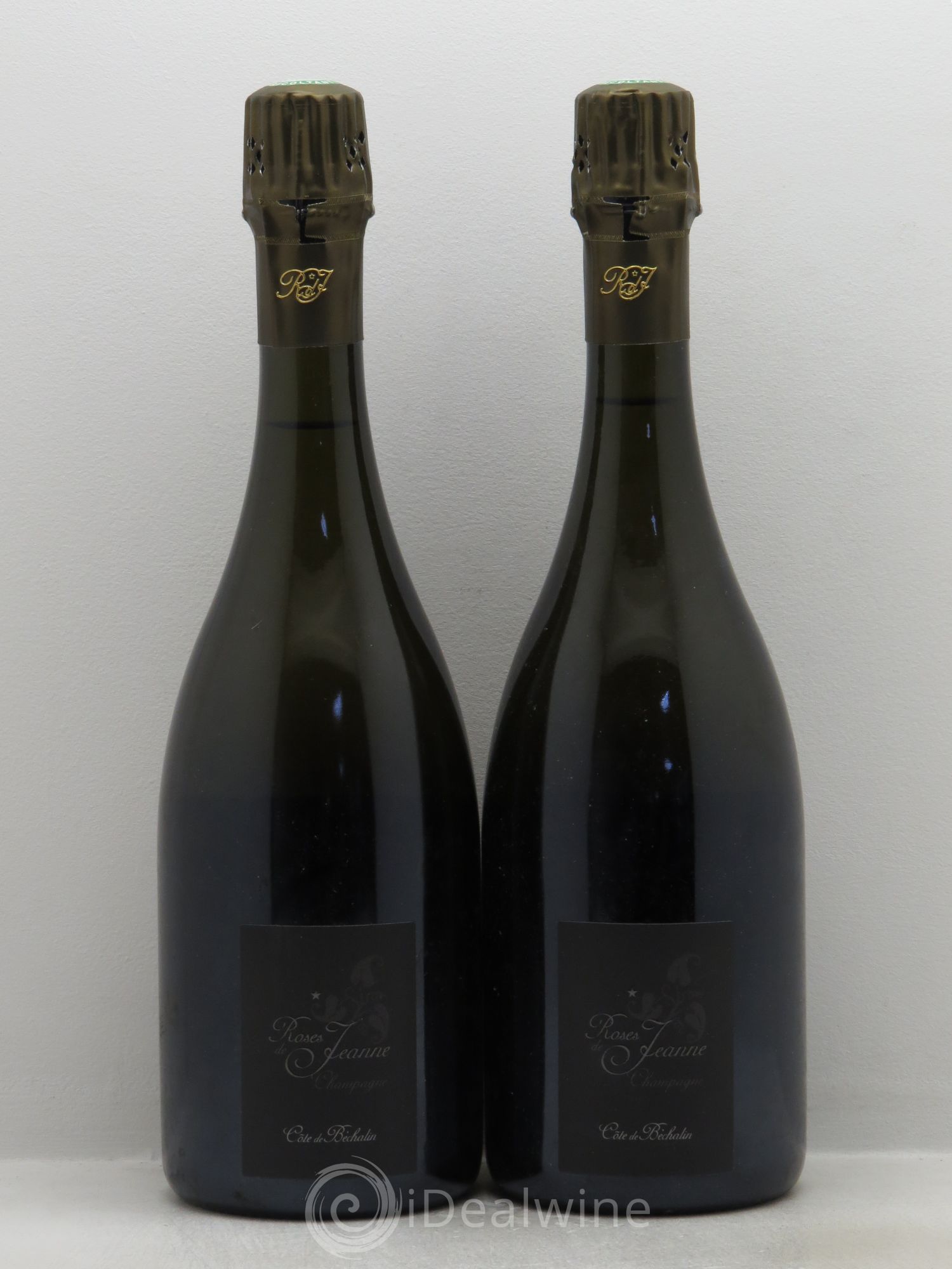 Champagne Roses de Jeanne Côte de Béchalin Cédric Bouchard (sans prix de réserve) 2007 - Posten von 2 Flaschen - 0