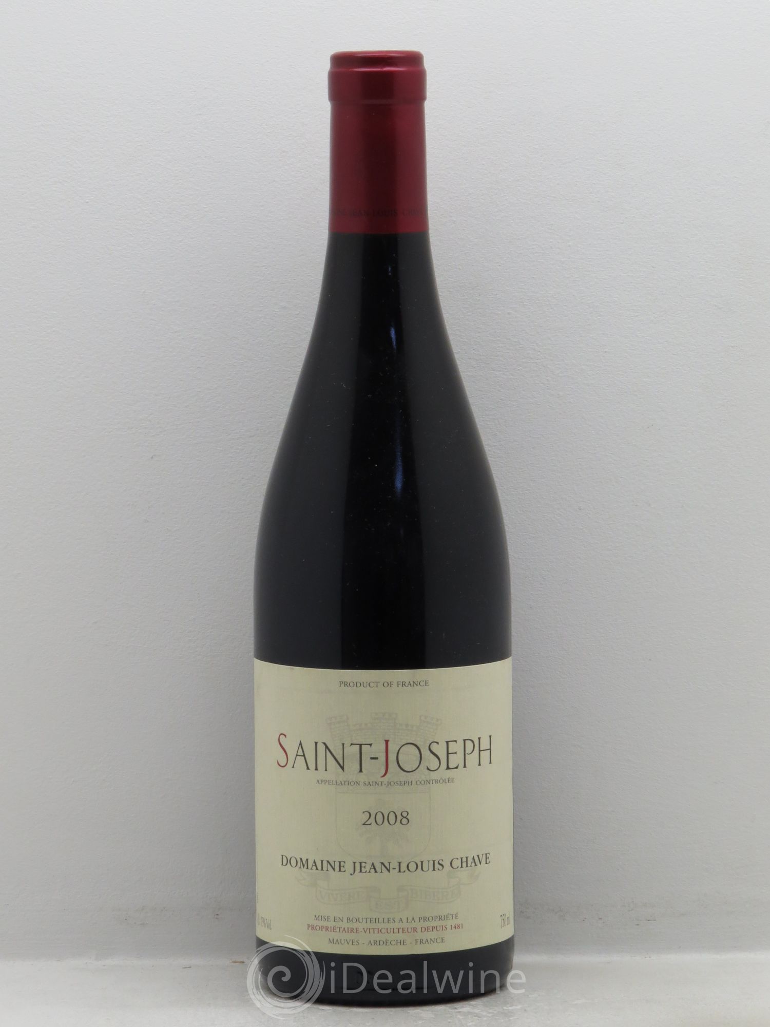 Saint-Joseph Jean-Louis Chave 2008 - Lot de 1 bouteille - 0