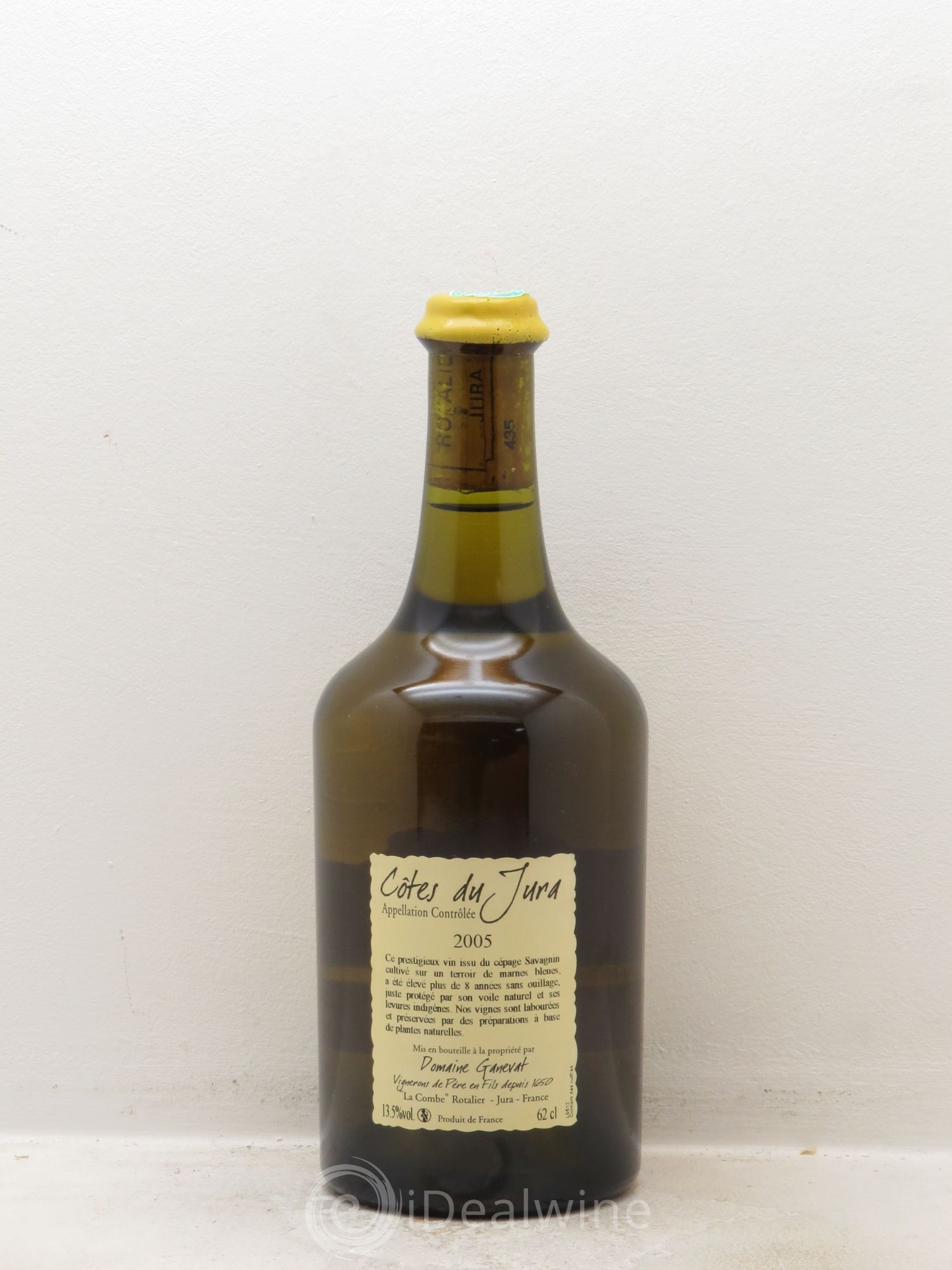 Arbois Vin Jaune Ganevat 2005 - Posten von 1 Flasche - 1