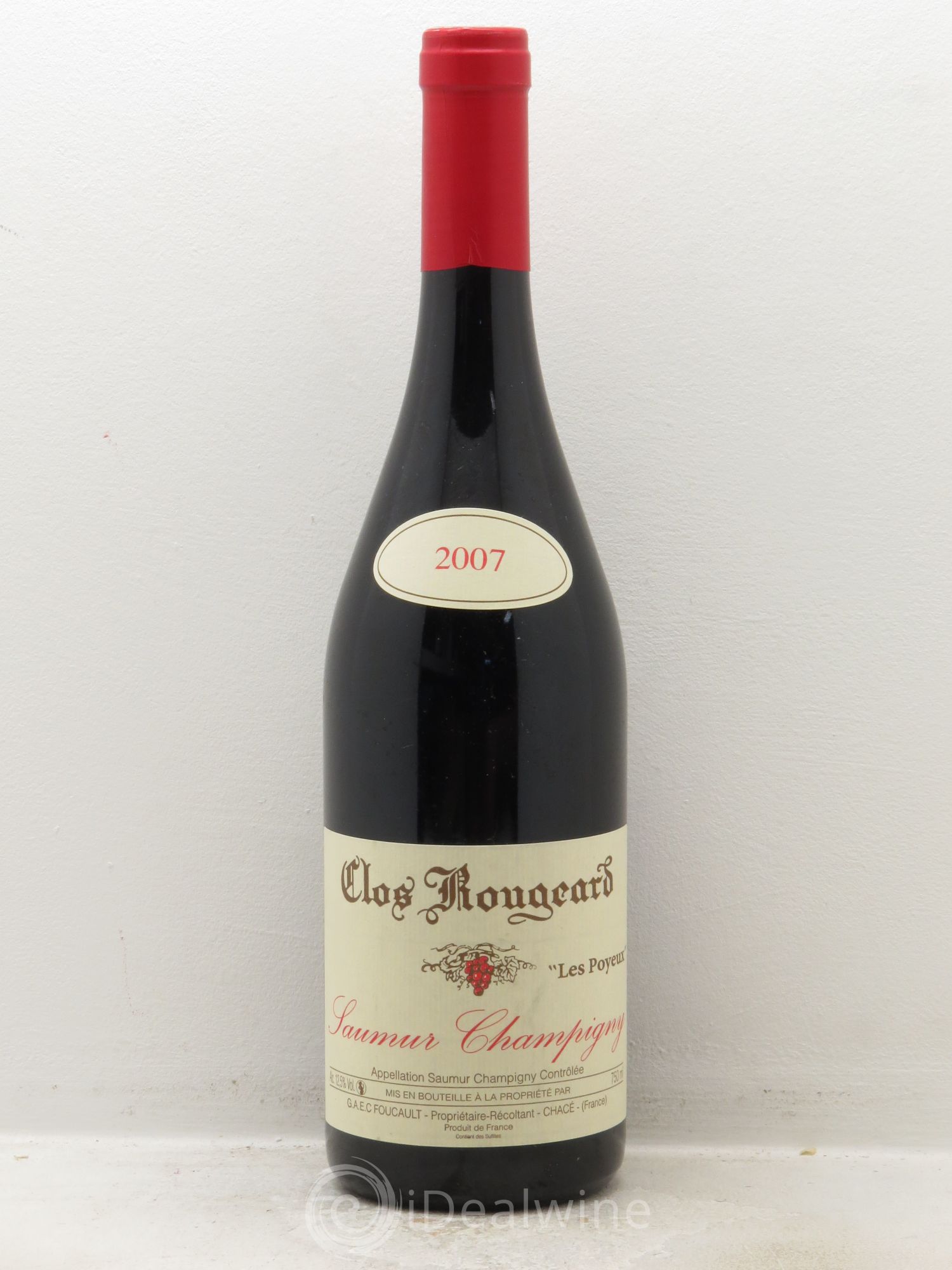 Saumur-Champigny Les Poyeux Clos Rougeard 2007 - Lot de 1 bouteille - 0
