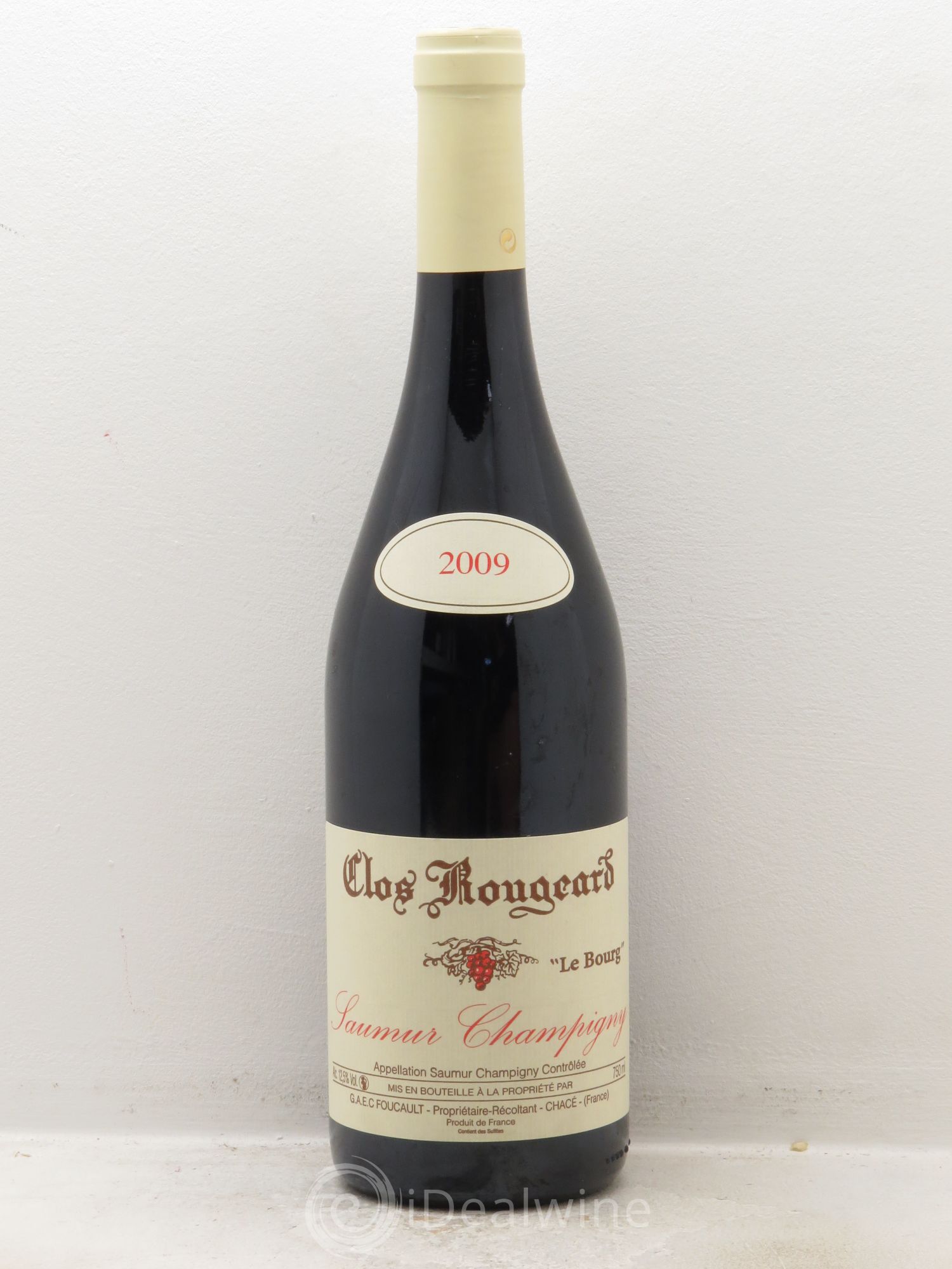 Saumur-Champigny Le Bourg Clos Rougeard 2009 - Lot de 1 bouteille - 0