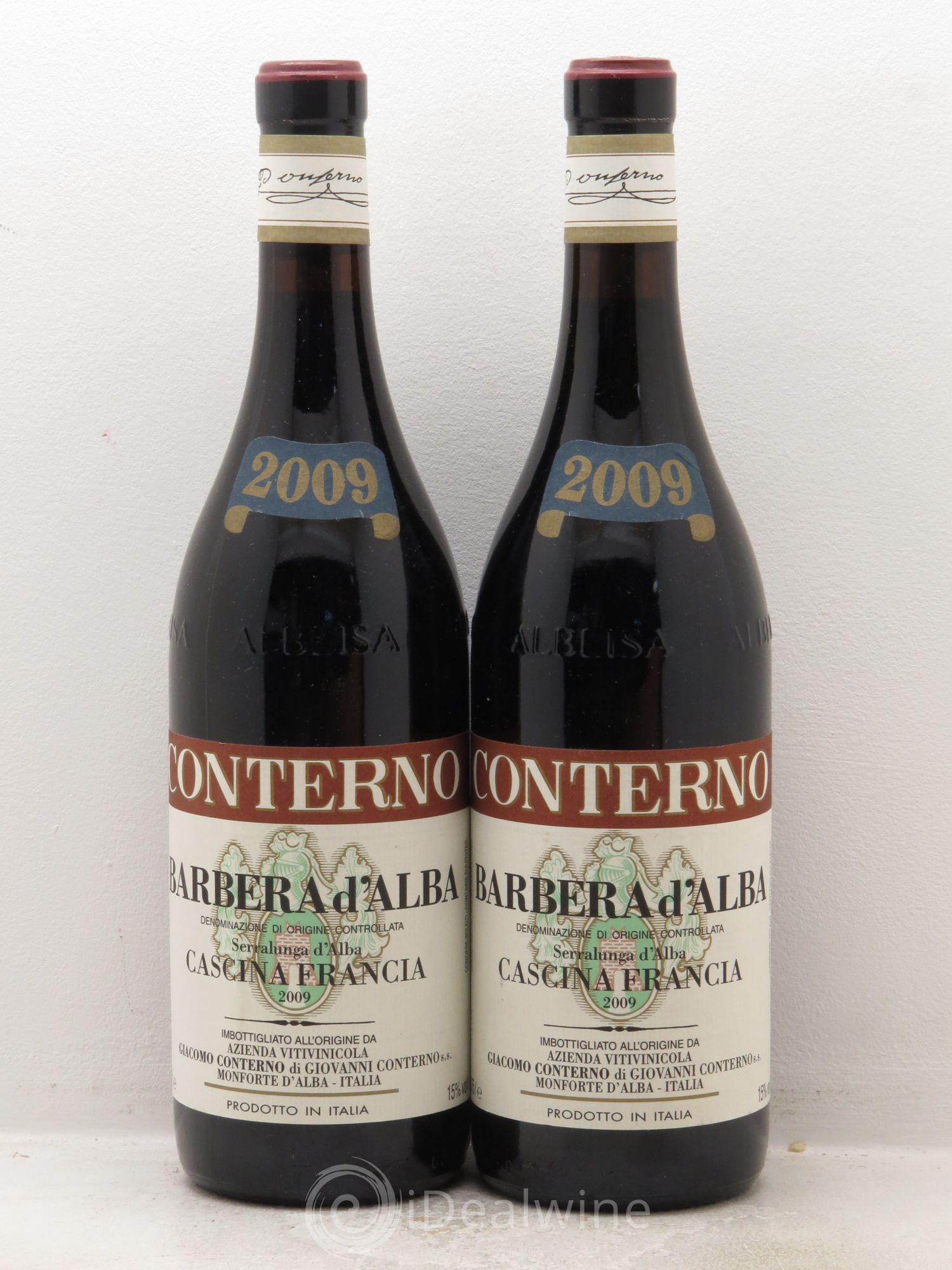 Barbera d'Alba DOC Giacomo Conterno 2009 - Posten von 2 Flaschen - 0