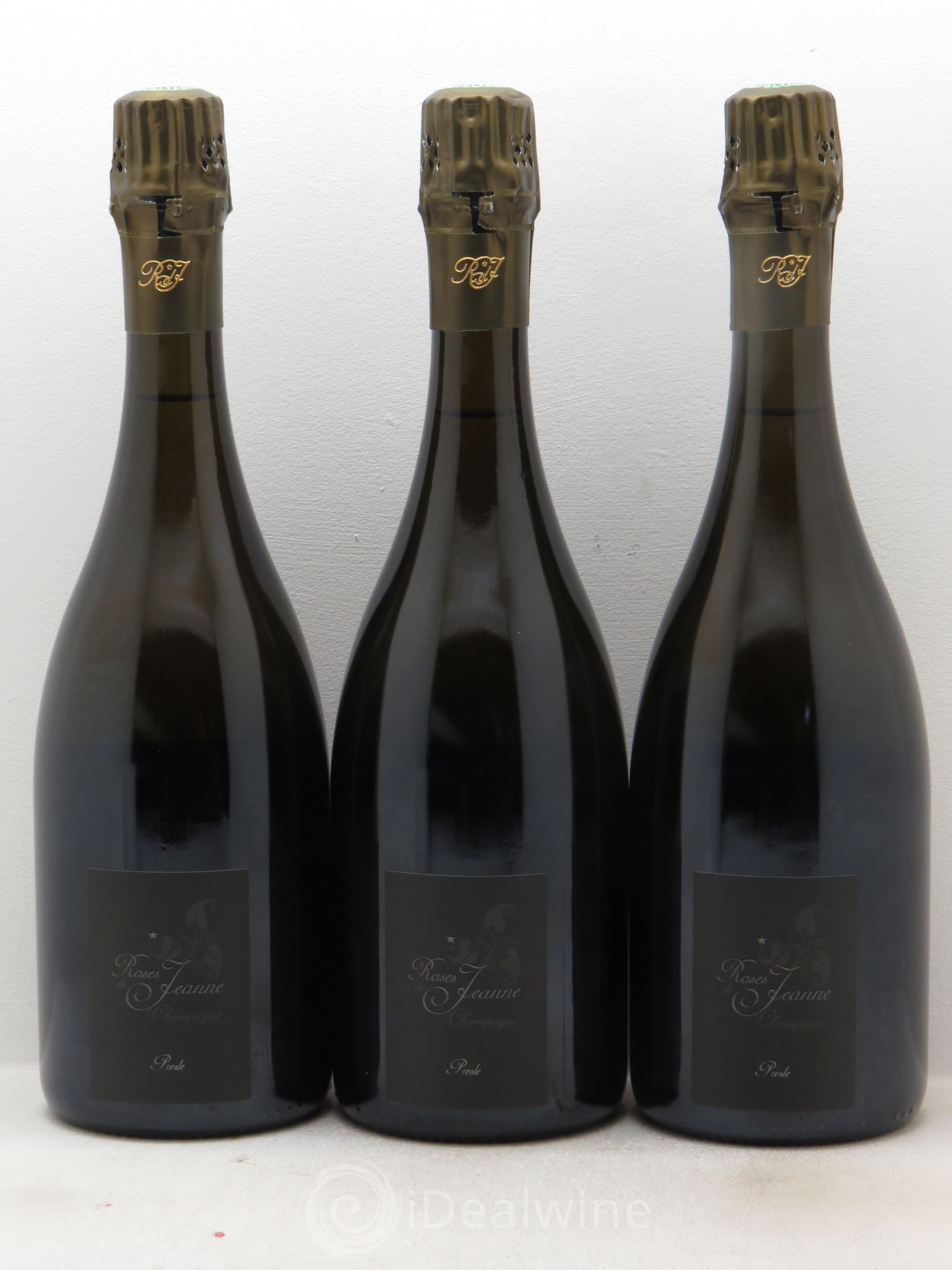 Champagne C.Bouchard "Presle" Roses de Jeanne Pinot noir 2010 - Lot de 3 bouteilles - 0