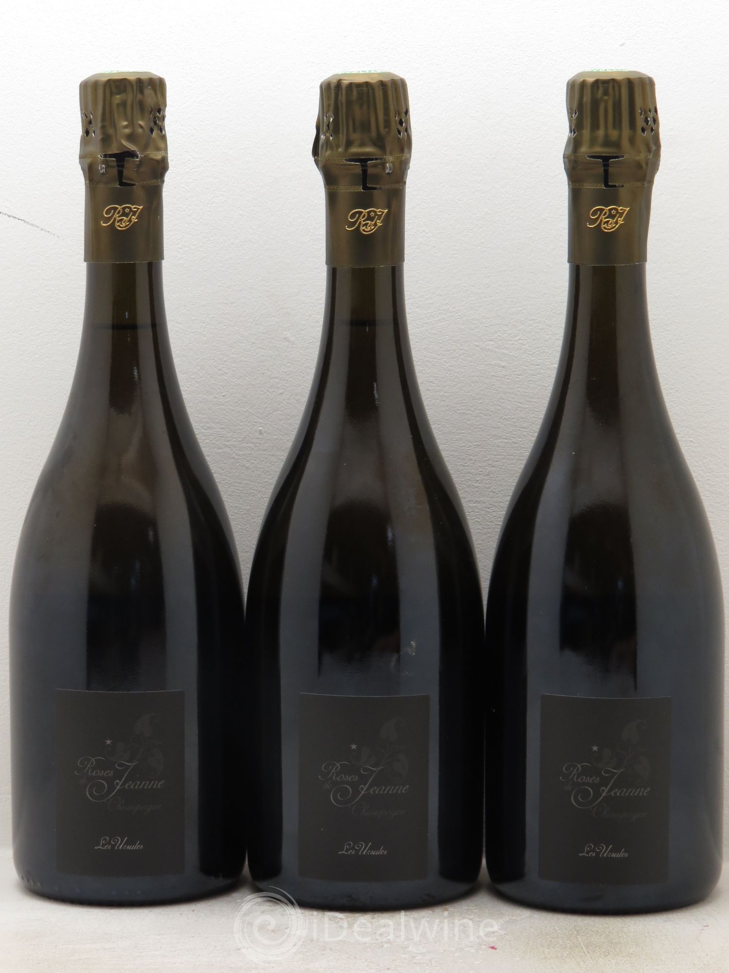 Champagne Cédric Bouchard Rose de Jeanne Les Ursules 2010 - Posten von 3 Flaschen - 0