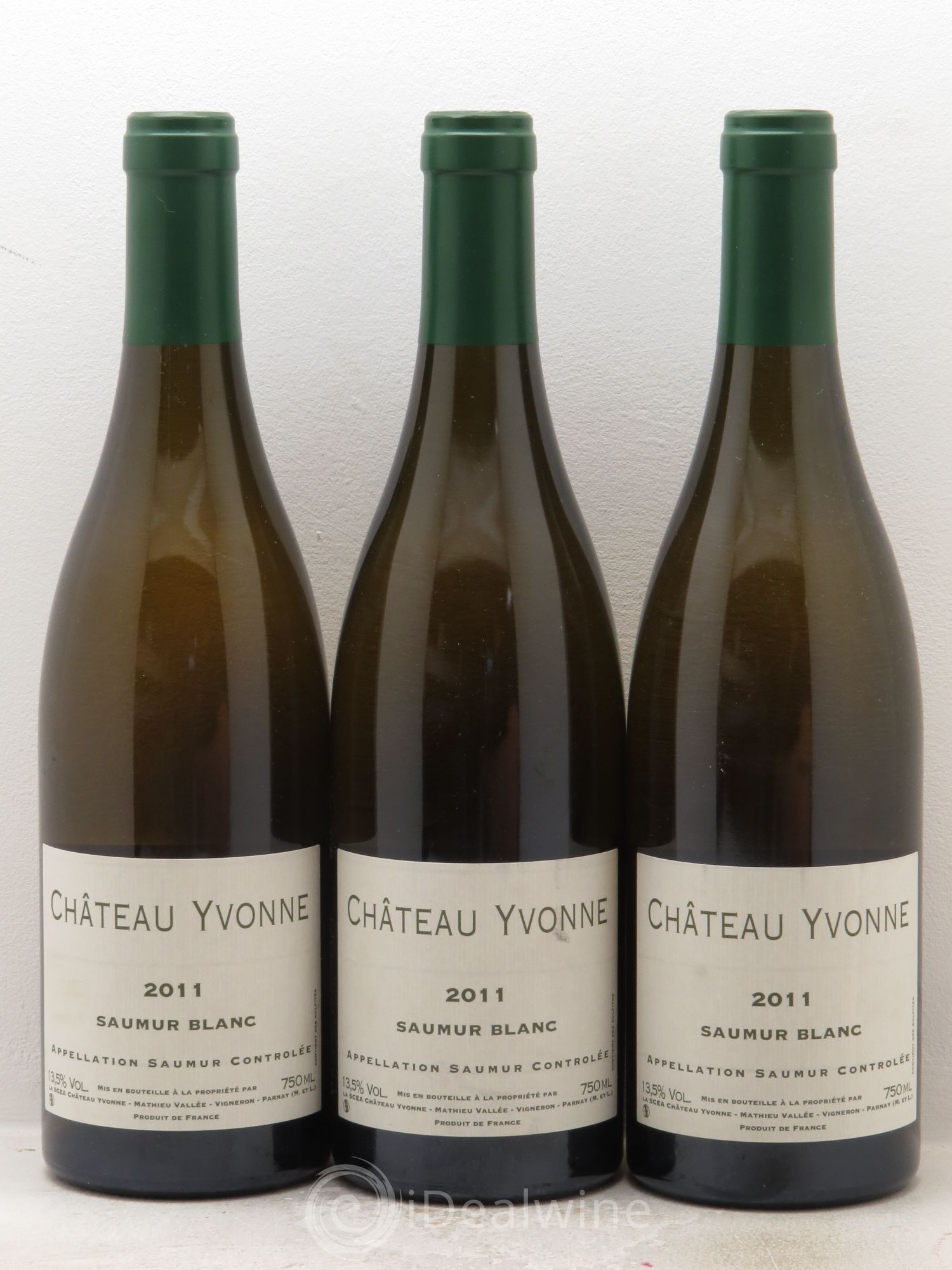 Saumur Château Yvonne 2011 - Posten von 3 Flaschen - 0