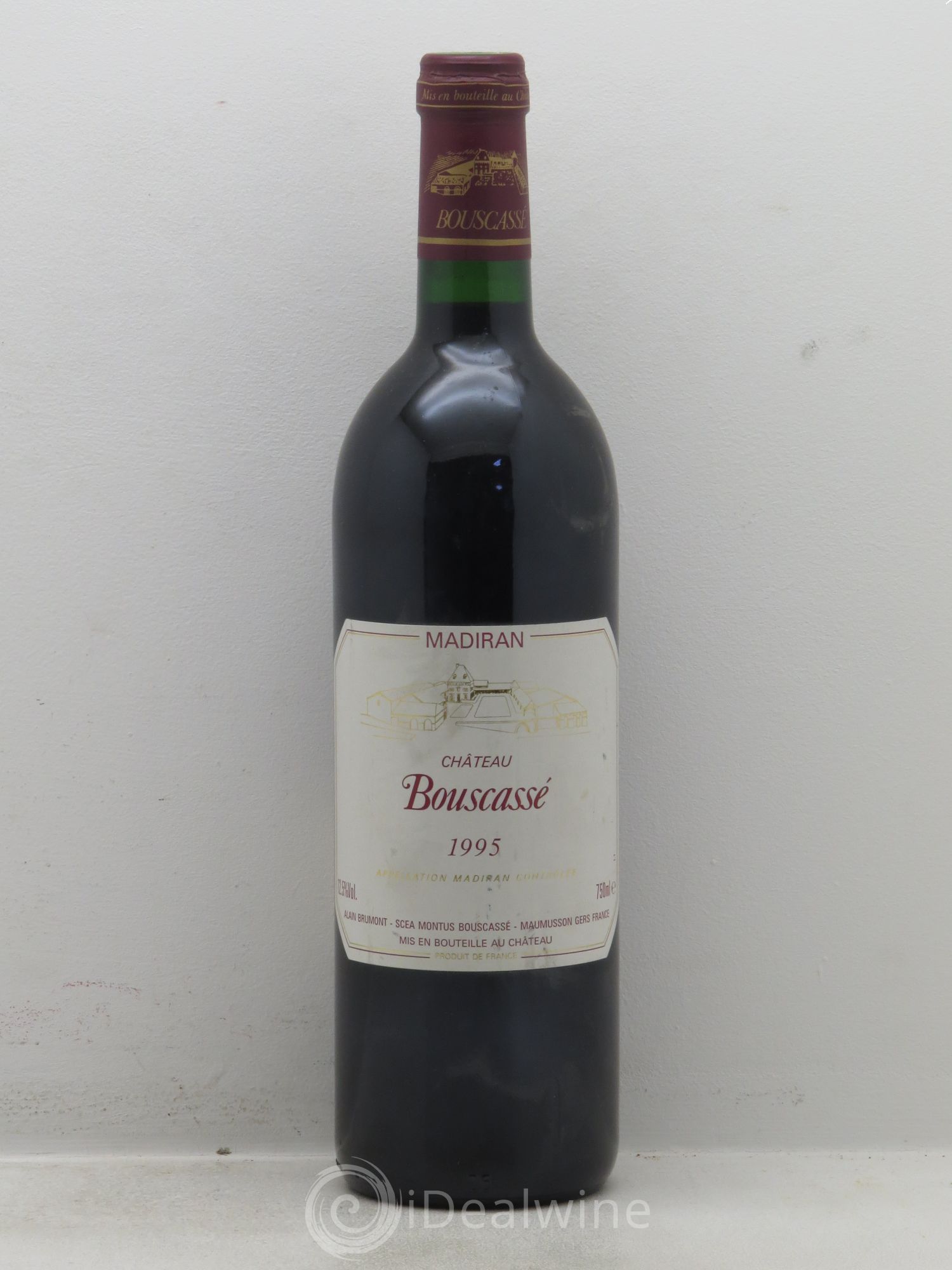 Madiran Château Bouscassé Alain Brumont 1995 - Lot de 1 bouteille - 0