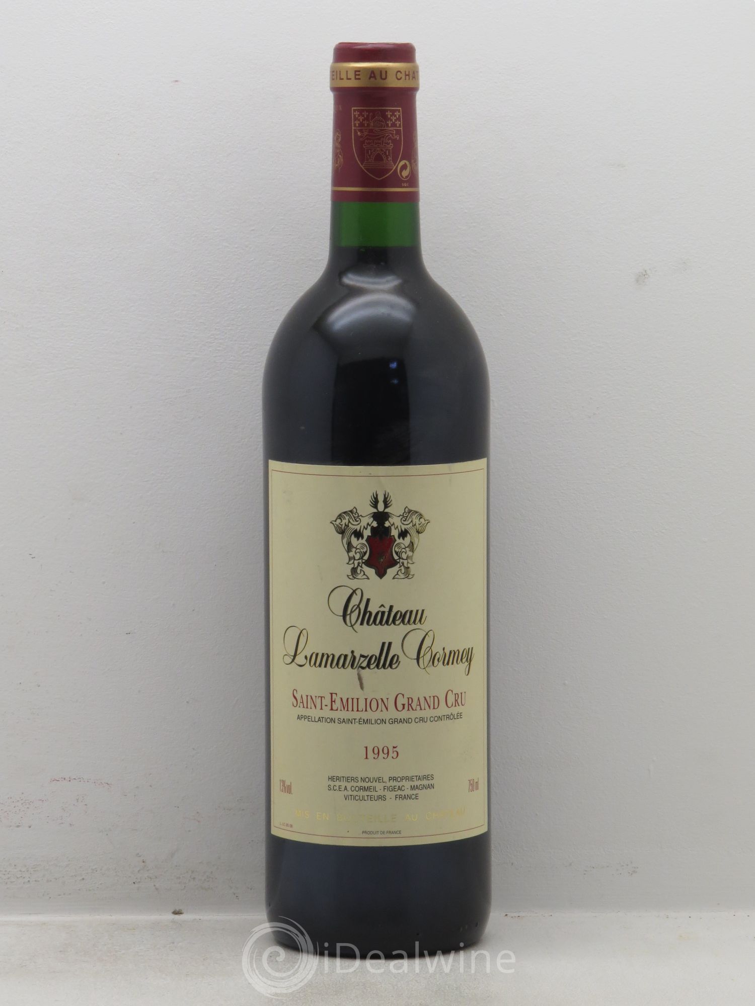 Saint-Émilion Château Lamarzelle-Cormey (sans prix de réserve) 1995 - Posten von 1 Flasche - 0