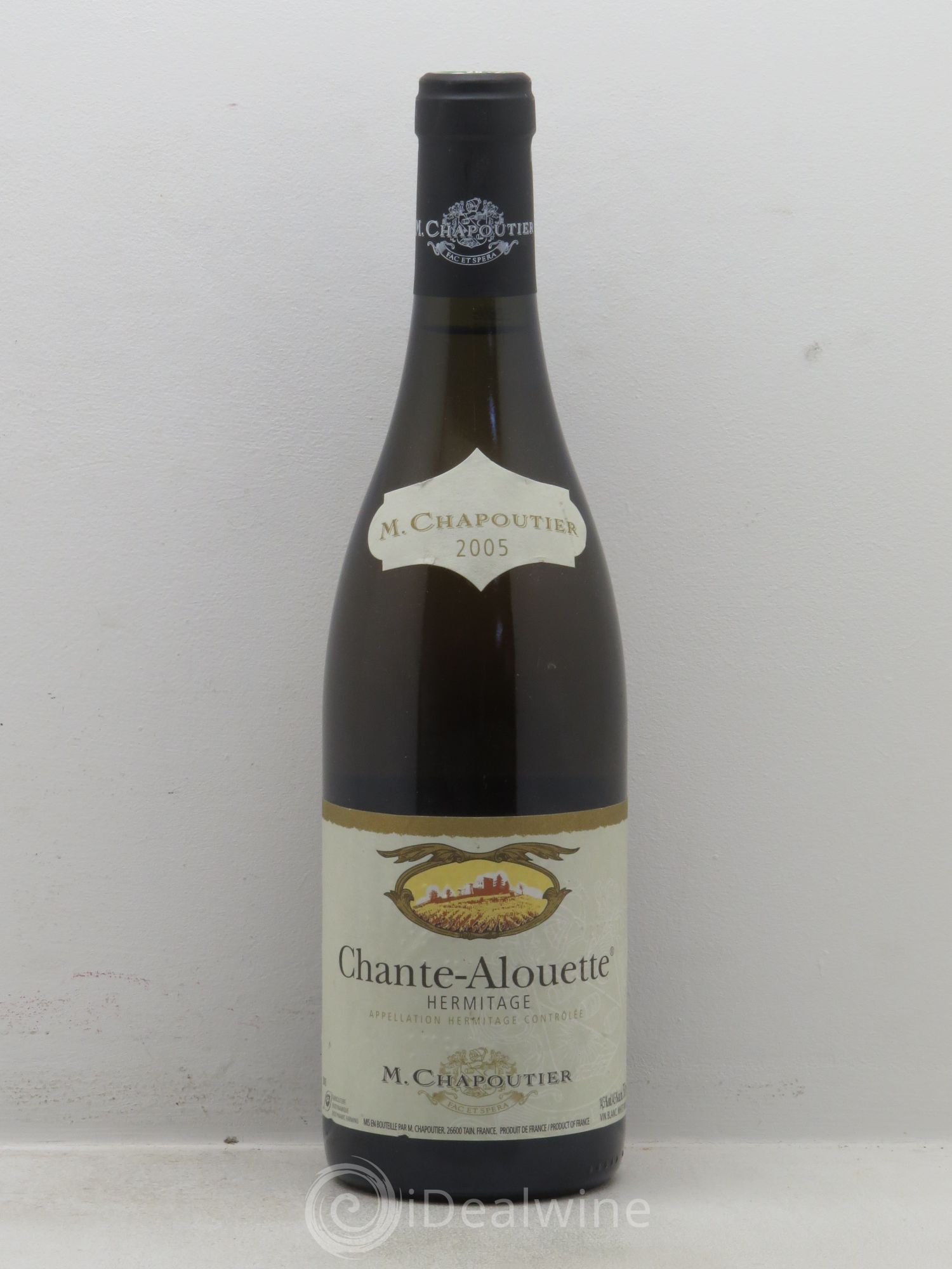 Hermitage Chante Alouette Chapoutier 2005 - Lot de 1 bouteille - 0