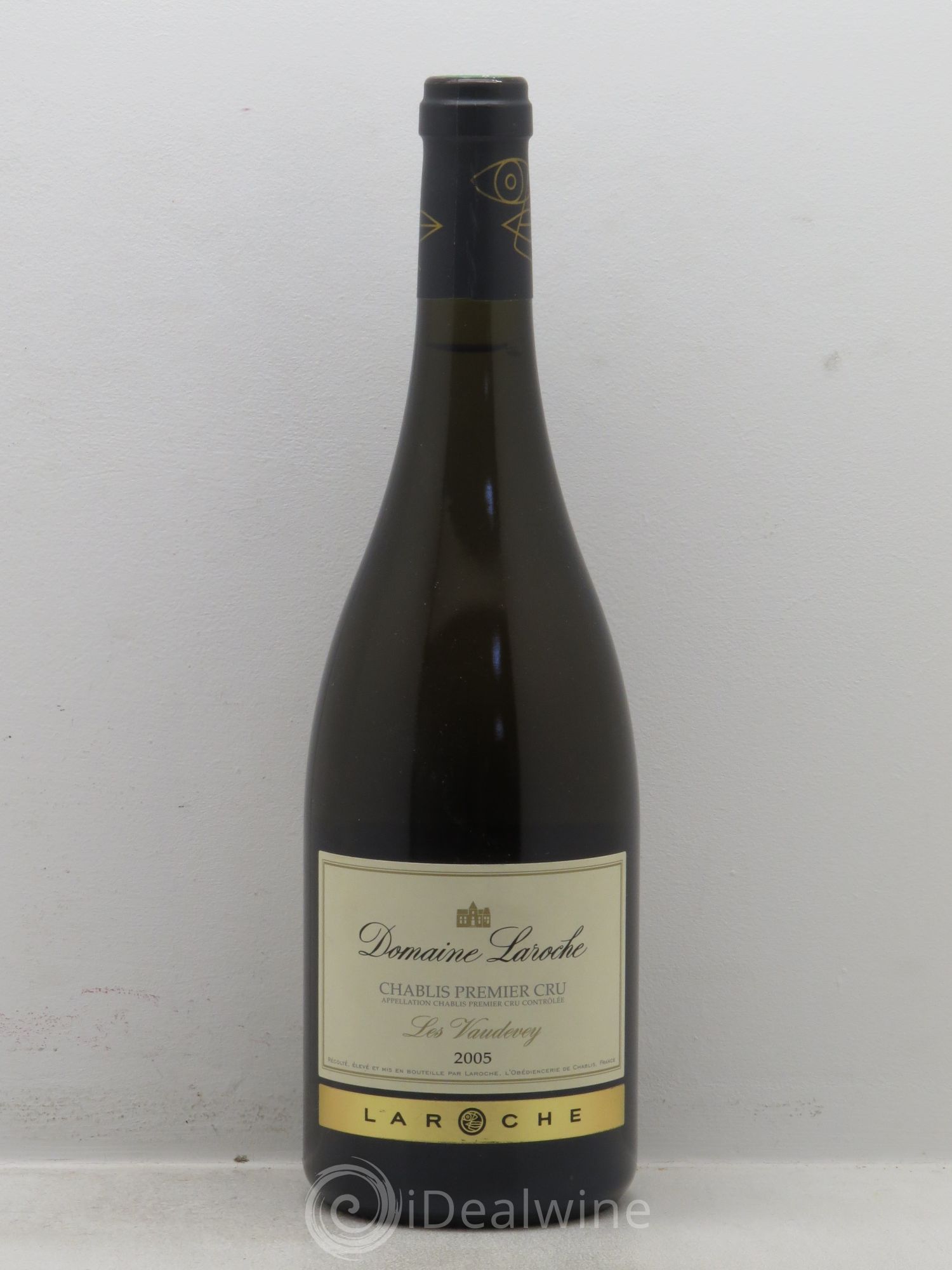 Chablis 1er Cru Les Vaudevey Domaine Laroche 2005 - Lot de 1 bouteille - 0