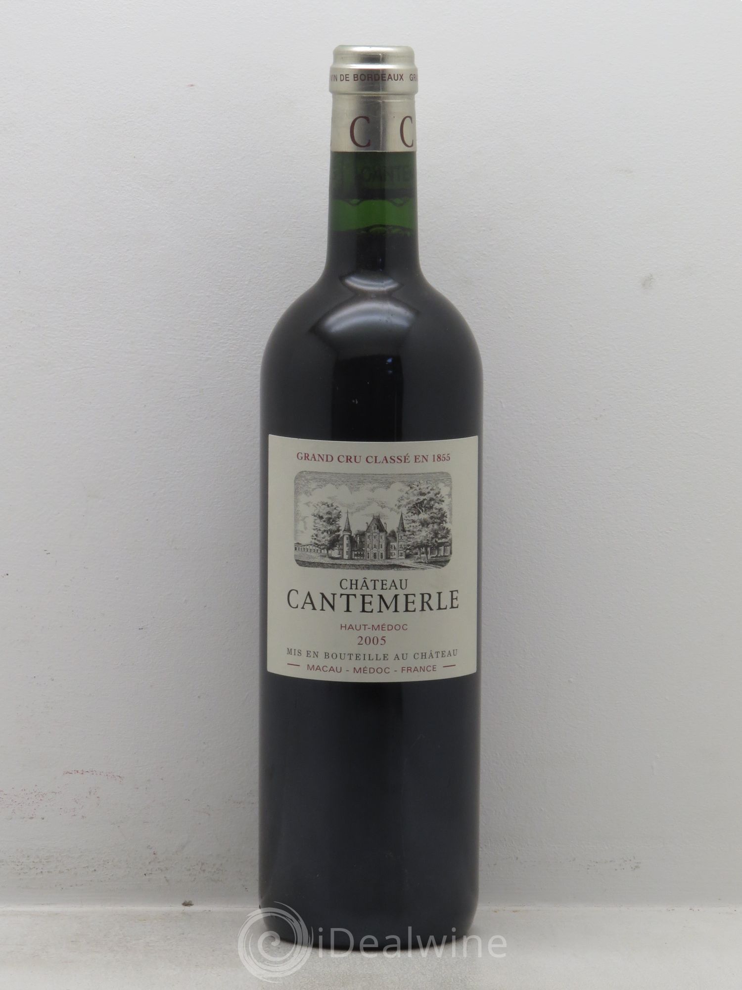 Château Cantemerle 5ème Grand Cru Classé 2005 - Lot de 1 bouteille - 0
