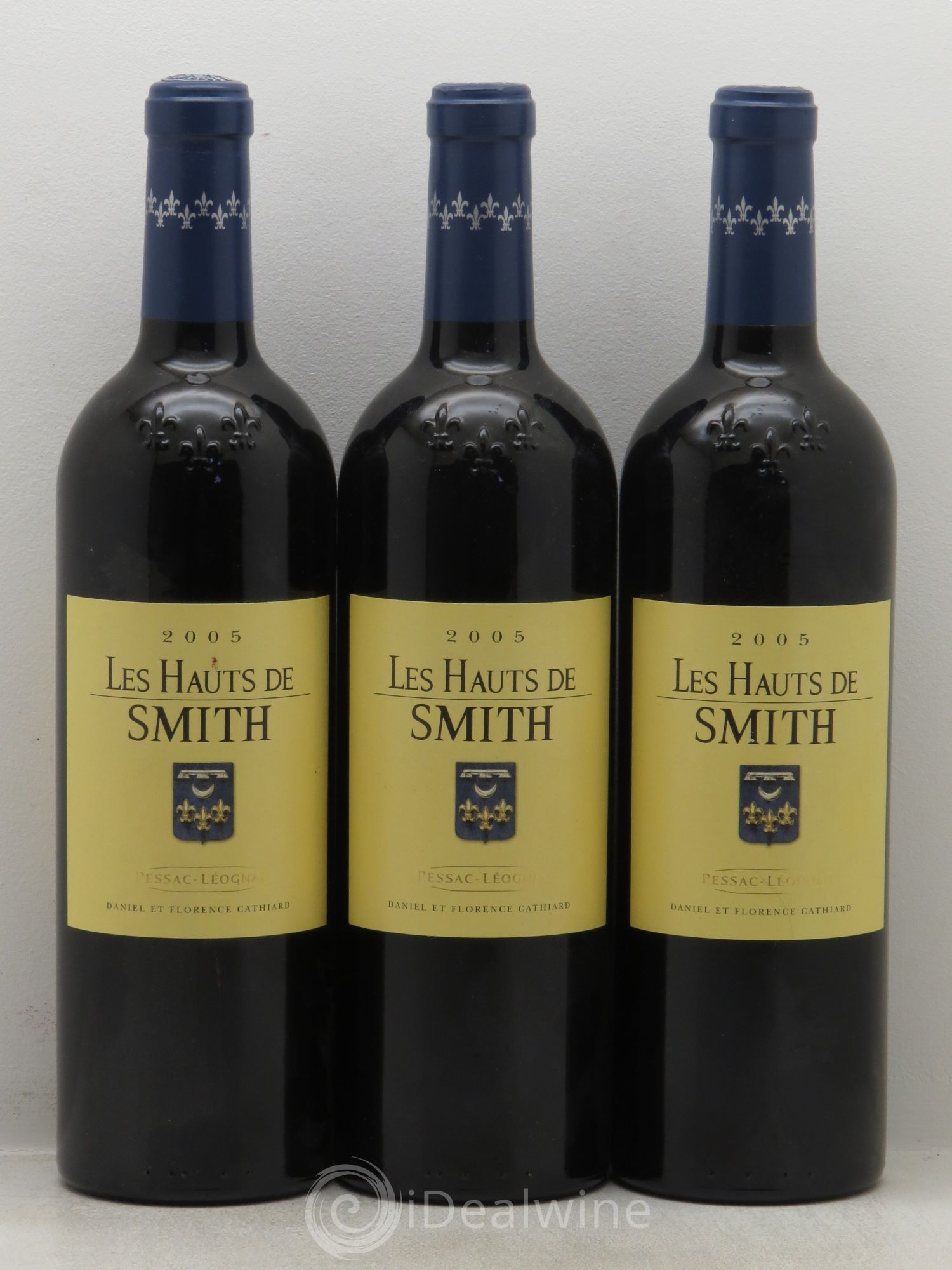 Pessac-Léognan Les Hauts de Smith 2005 - Posten von 3 Flaschen - 0