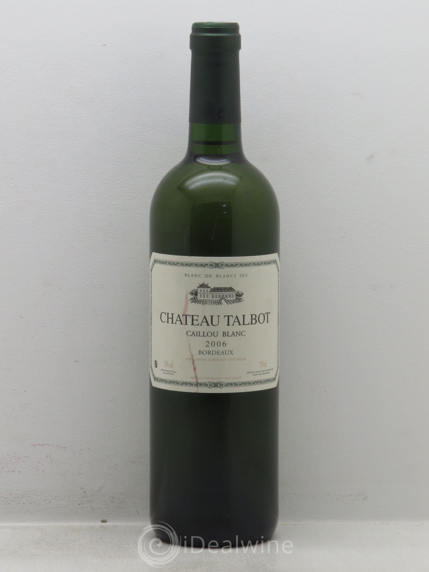 Château Talbot Caillou Blanc 2006 - Lot de 1 bouteille - 0