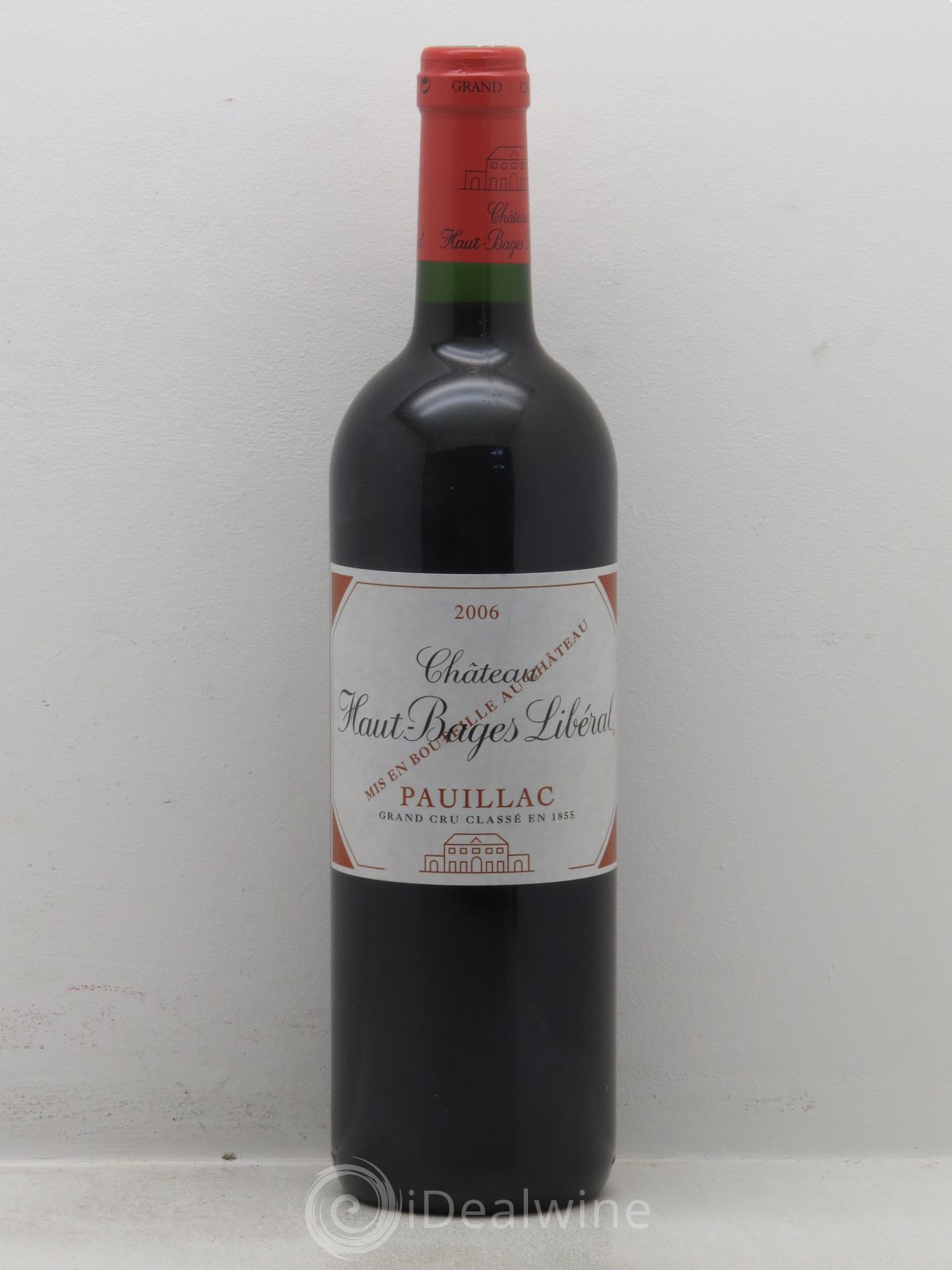 Château Haut Bages Libéral 5ème Grand Cru Classé 2006 - Lot de 1 bouteille - 0