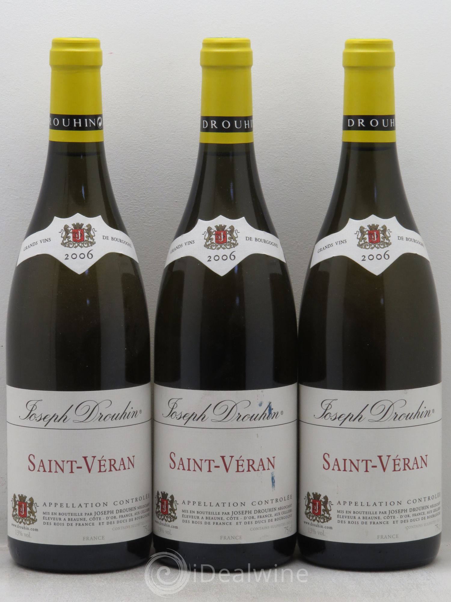 Saint-Véran J.Drouhin 2006 - Lot de 3 bouteilles - 0