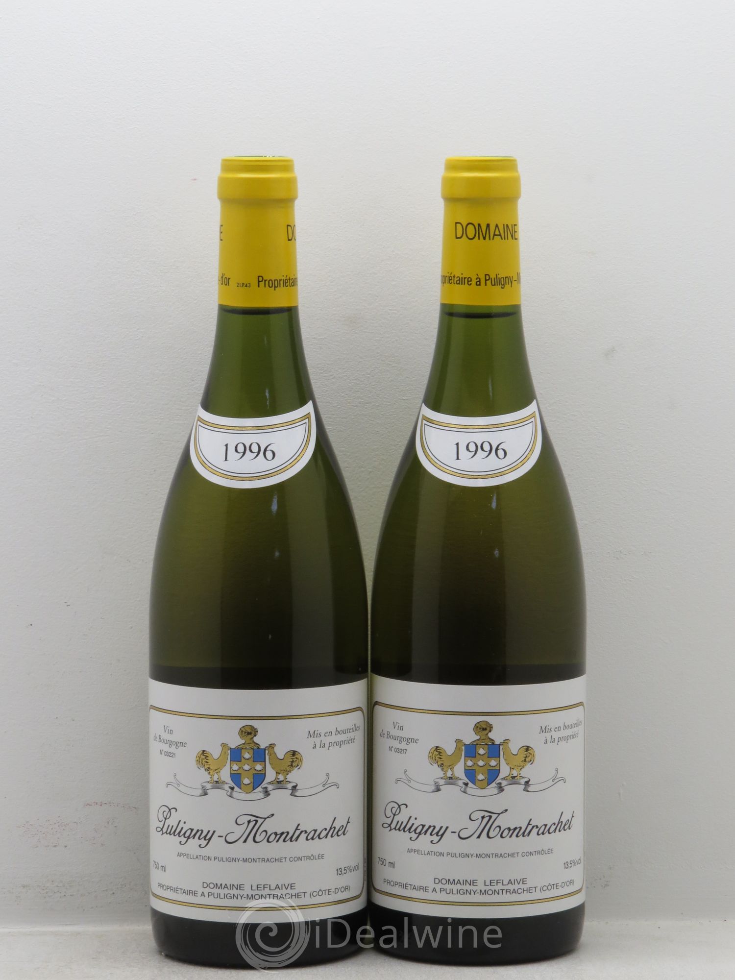 Puligny-Montrachet Leflaive (Domaine) 1996 - Lot de 2 bouteilles - 0
