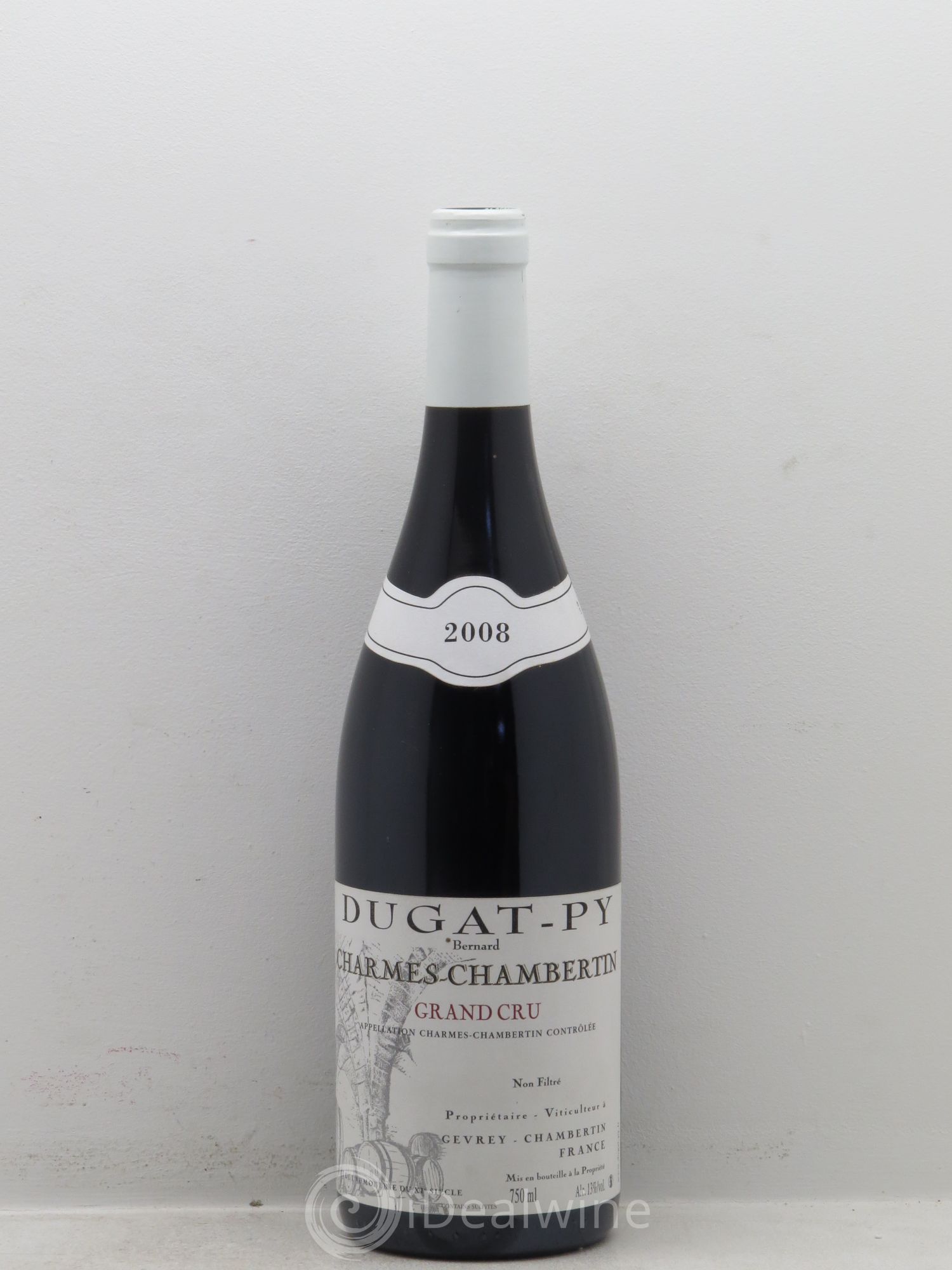 Charmes-Chambertin Grand Cru Dugat-Py 2008 - Lot de 1 bouteille - 0