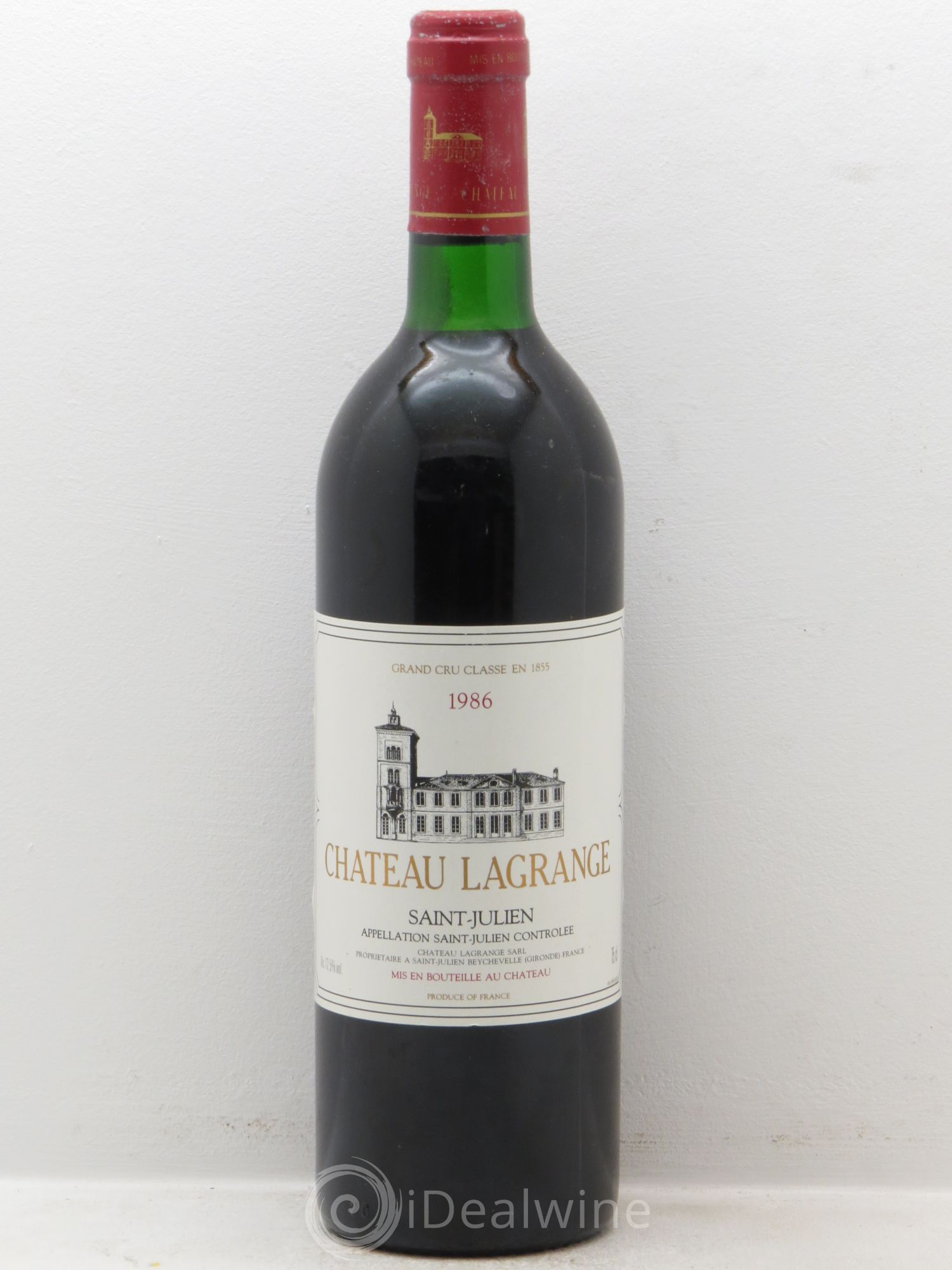 Château Lagrange 3ème Grand Cru Classé 1986 - Lot de 6 bouteilles - 0