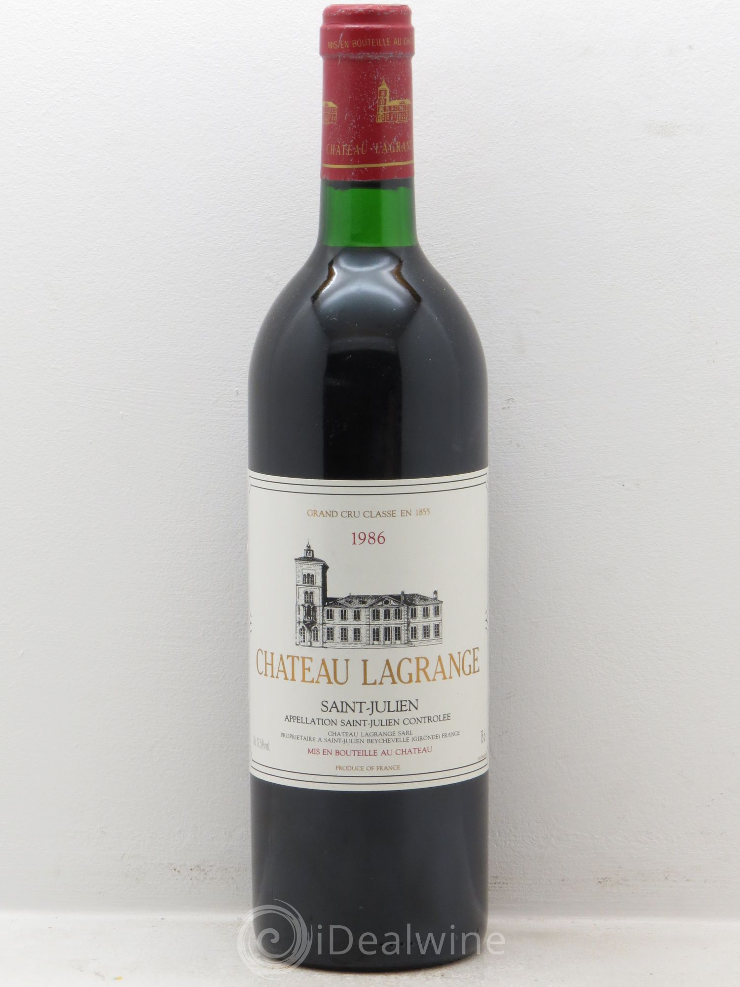Château Lagrange 3ème Grand Cru Classé 1986 - Lot de 1 bouteille - 0