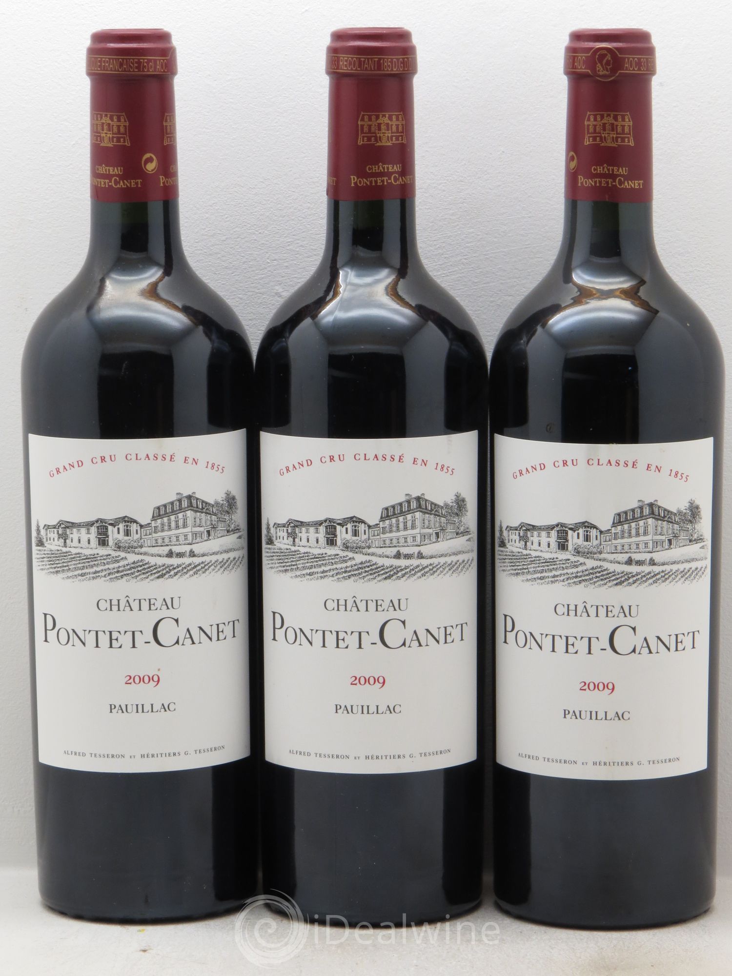 Château Pontet Canet 5ème Grand Cru Classé 2009 - Lot de 6 bouteilles - 2