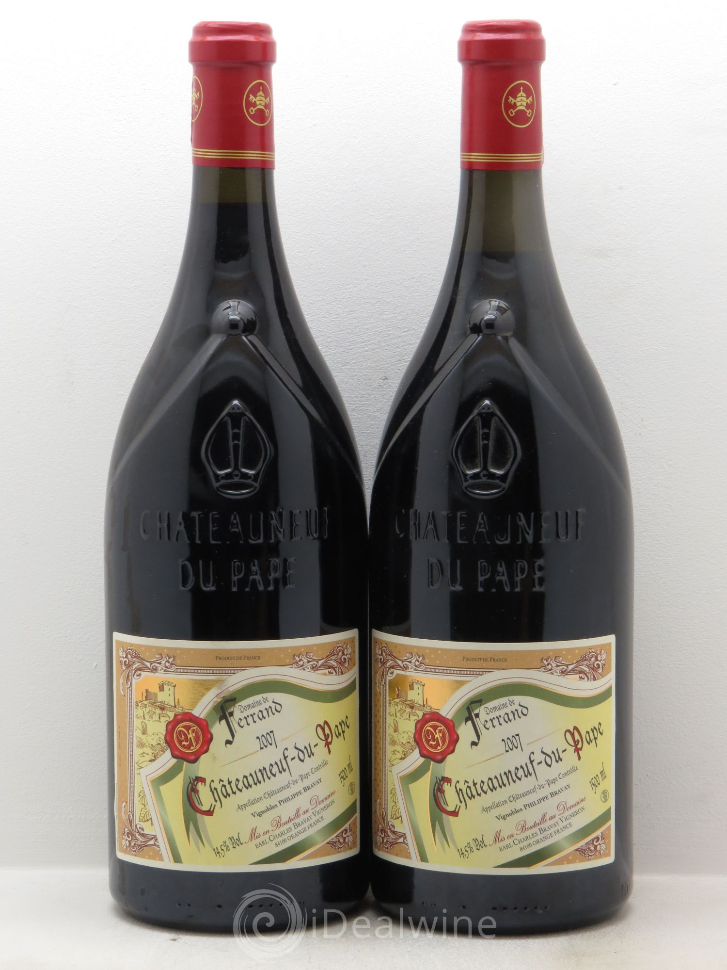 Châteauneuf-du-Pape Domaine Ferrand 2007 - Posten von 2 Magnum - 0
