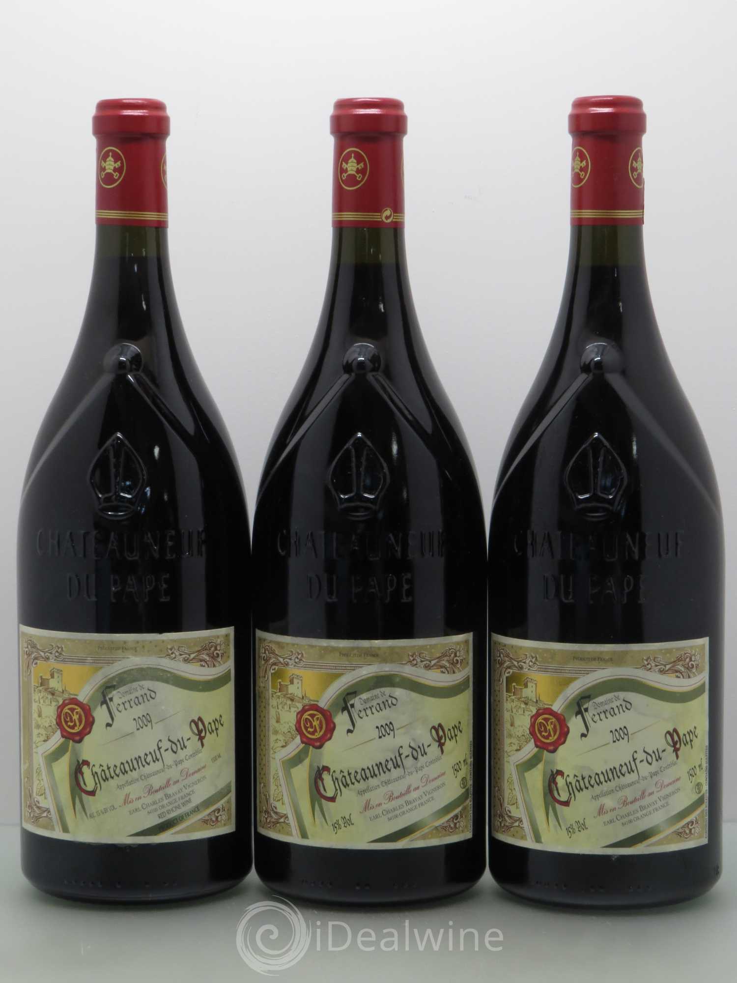 Châteauneuf-du-Pape Ferrand Philippe Bravay 2009 - Posten von 3 Magnum - 0