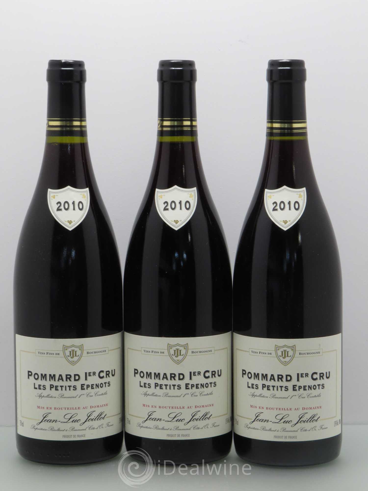 Pommard 1er Cru Les petits epenots 2010 - Posten von 3 Flaschen - 0