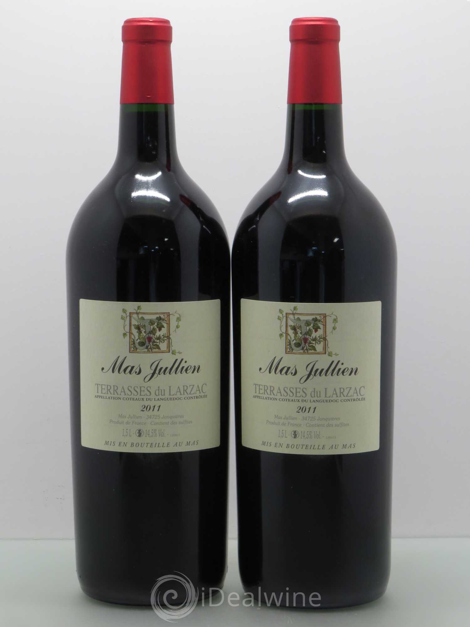 Terrasses du Larzac Mas Jullien Olivier Jullien 2011 - Lot de 2 magnums - 0