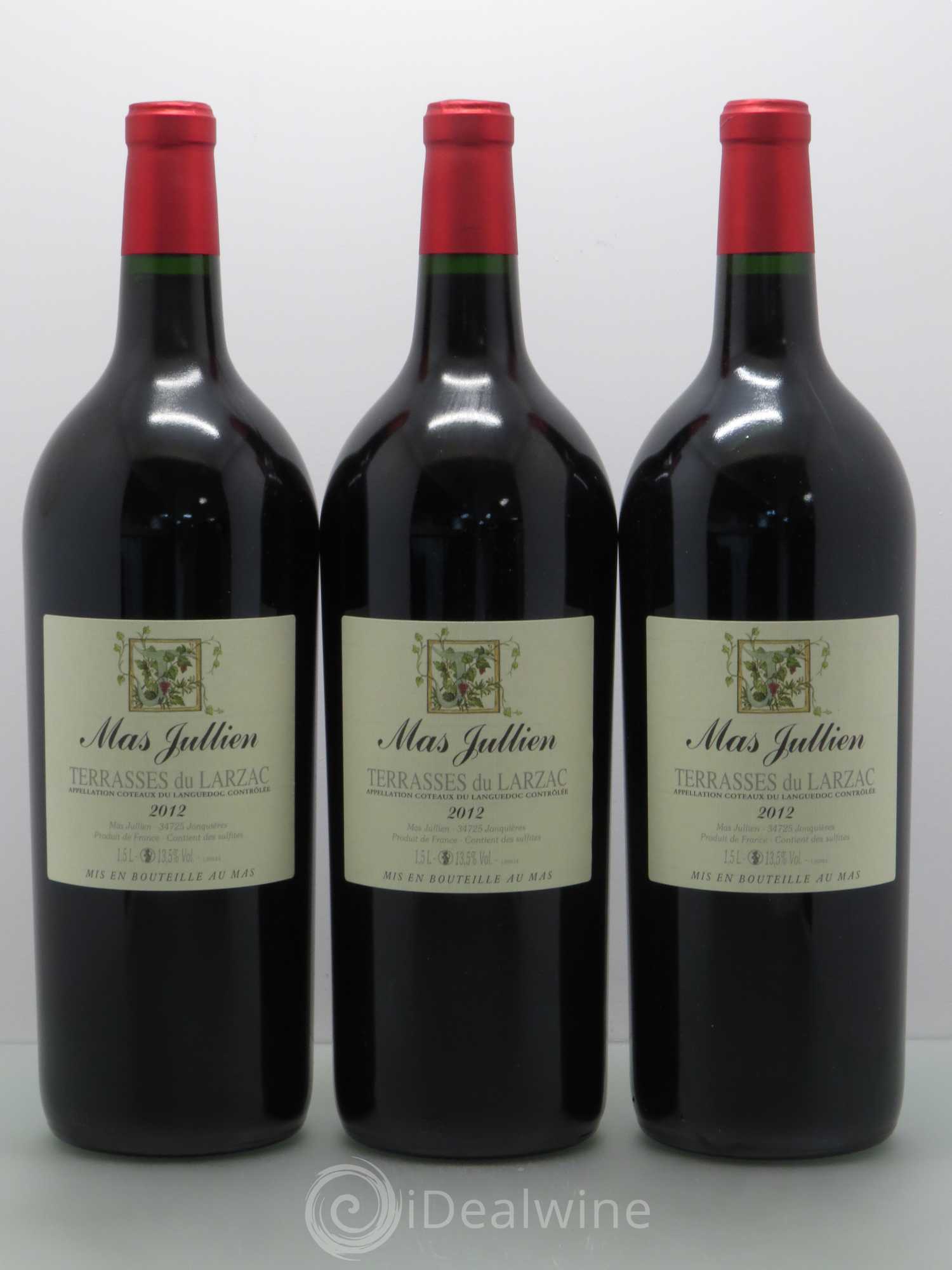 Terrasses du Larzac Mas Jullien Olivier Jullien 2012 - Lot de 3 magnums - 0